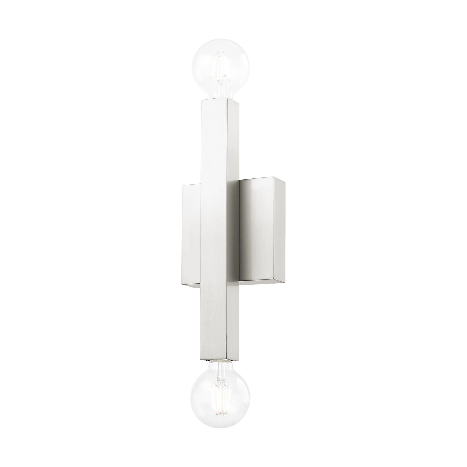 Livex Lighting - 49212-91 - Two Light Wall Sconce - Solna - Brushed Nickel