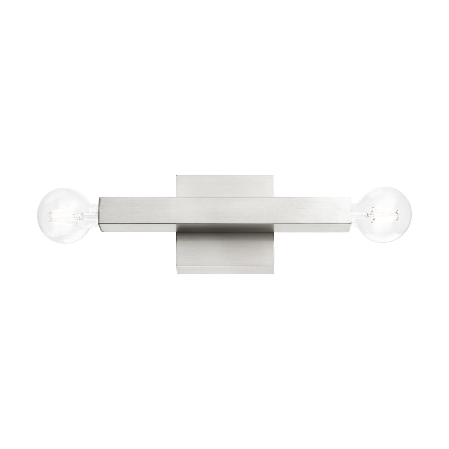 Livex Lighting - 49212-91 - Two Light Wall Sconce - Solna - Brushed Nickel