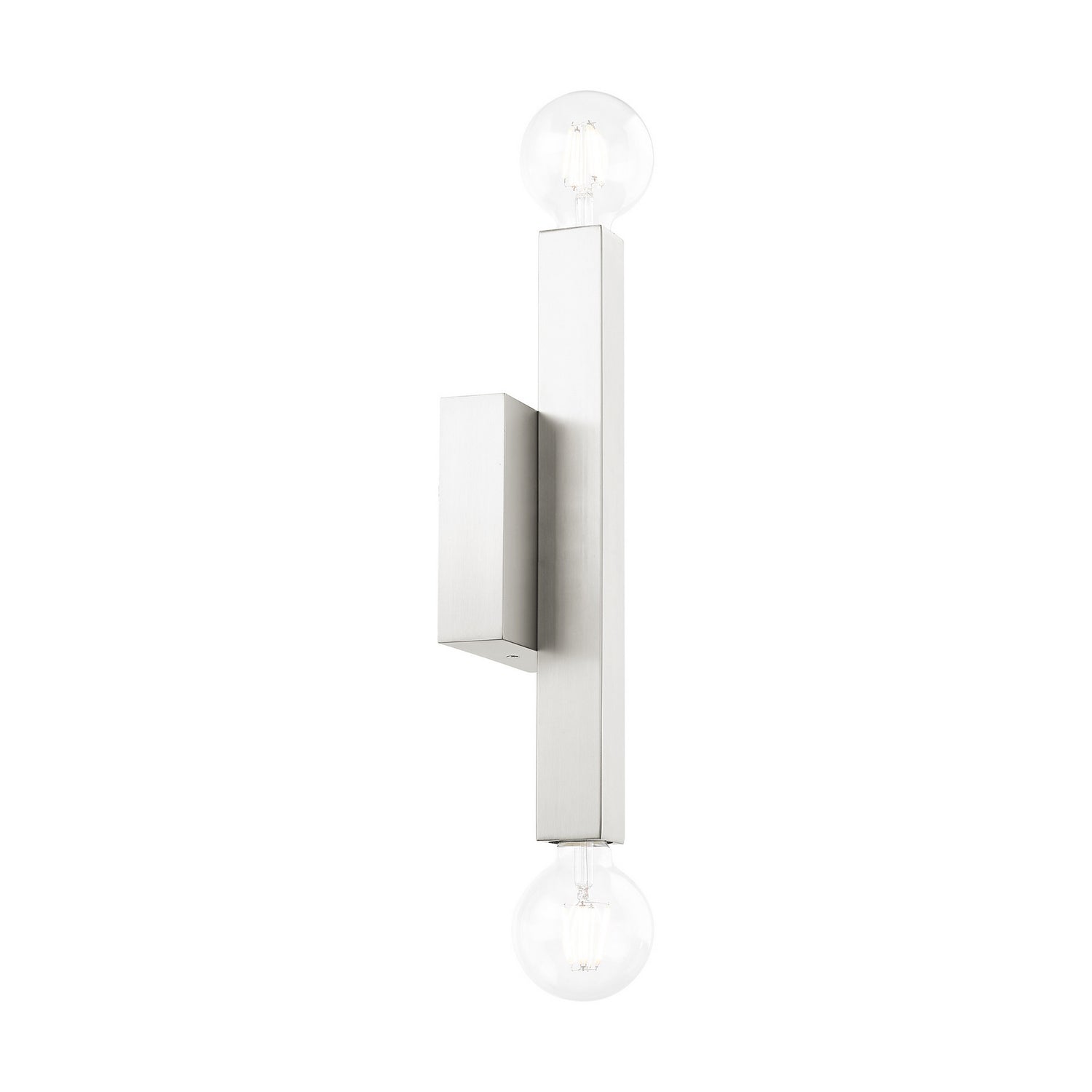 Livex Lighting - 49212-91 - Two Light Wall Sconce - Solna - Brushed Nickel