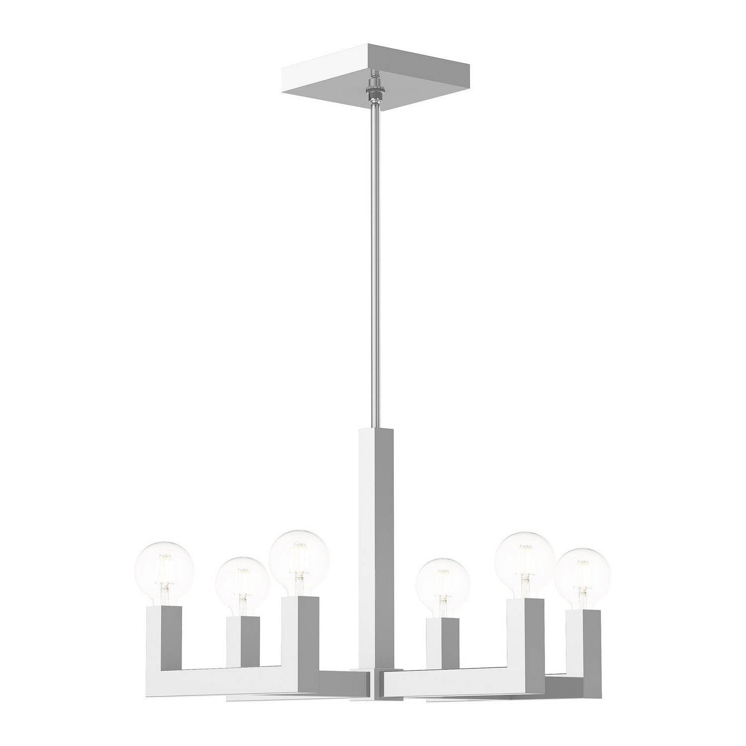 Livex Lighting - 49216-05 - Six Light Chandelier - Solna - Polished Chrome