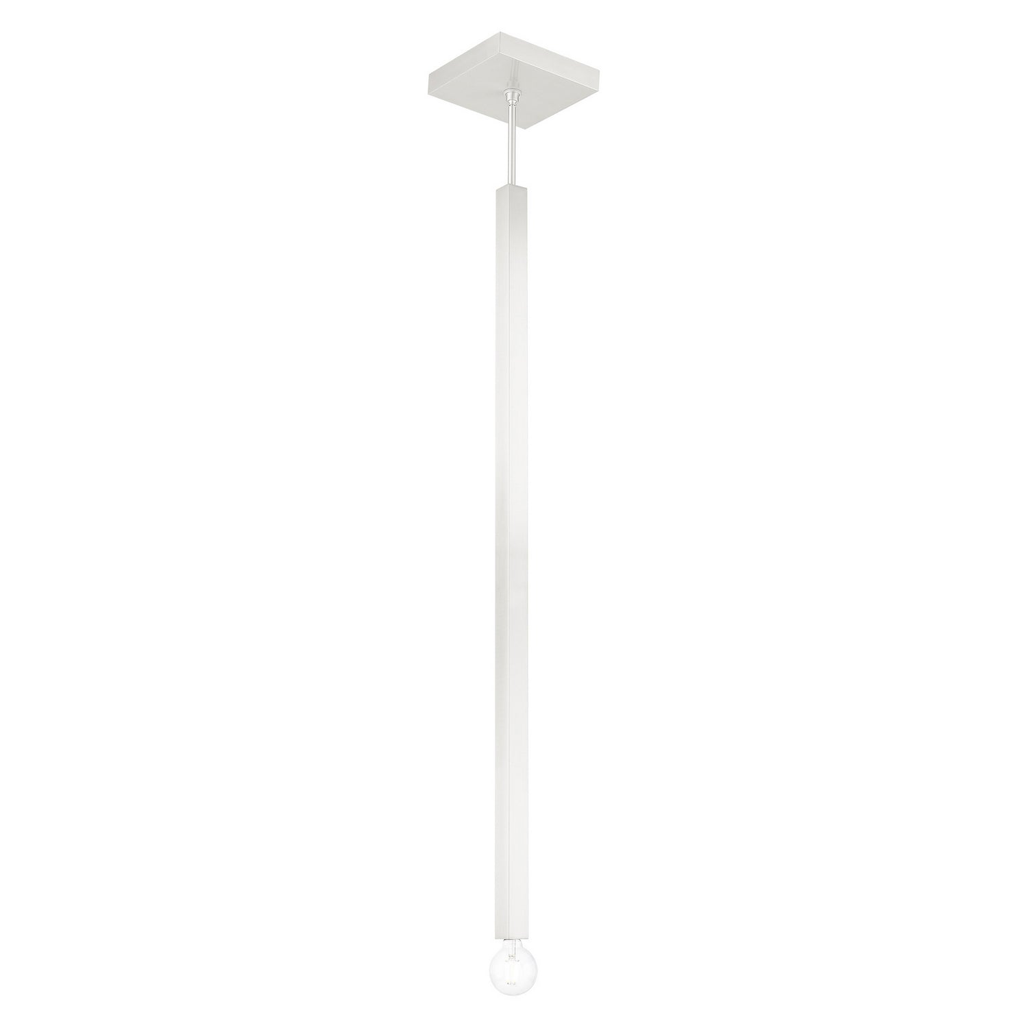 Livex Lighting - 49219-91 - One Light Pendant - Solna - Brushed Nickel