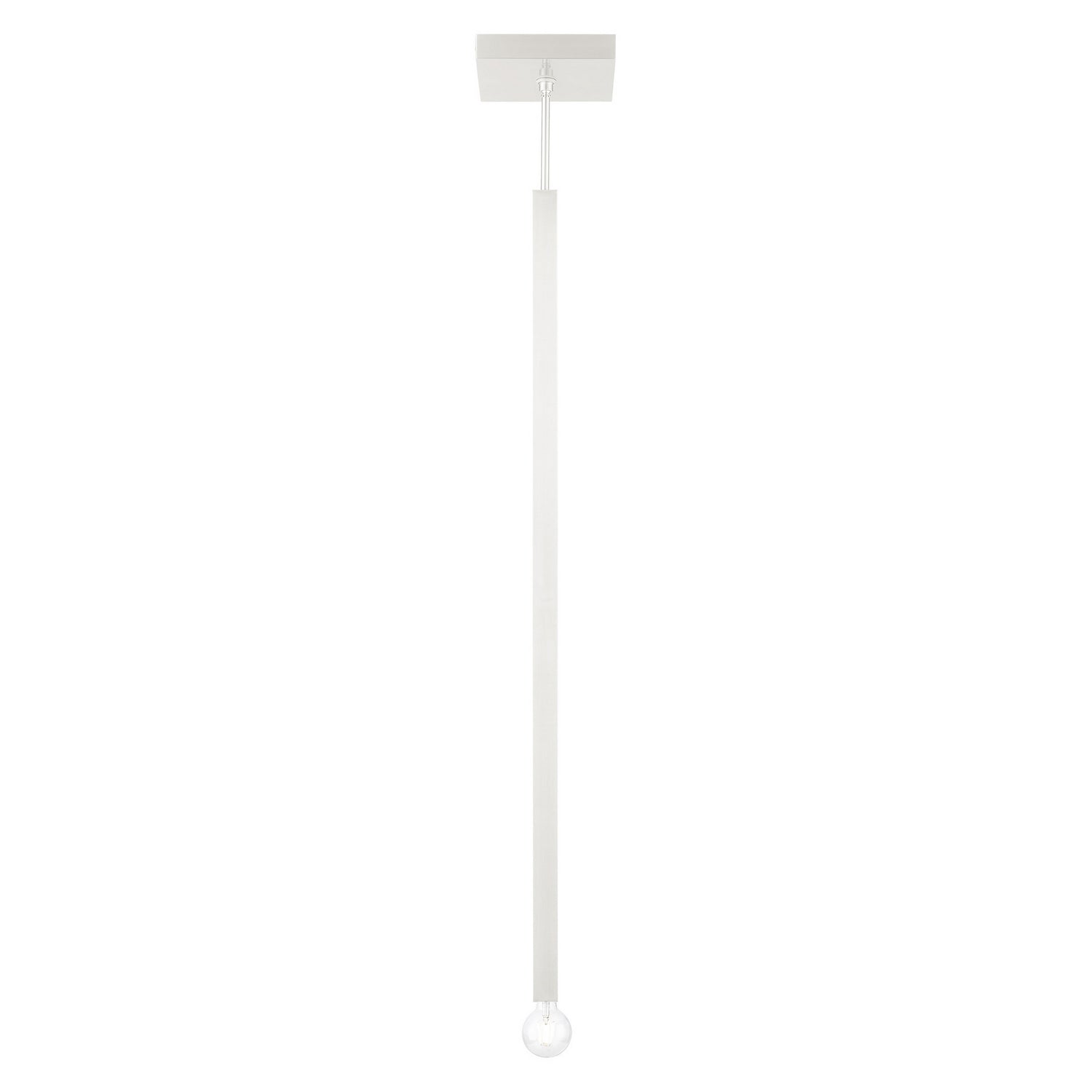 Livex Lighting - 49219-91 - One Light Pendant - Solna - Brushed Nickel