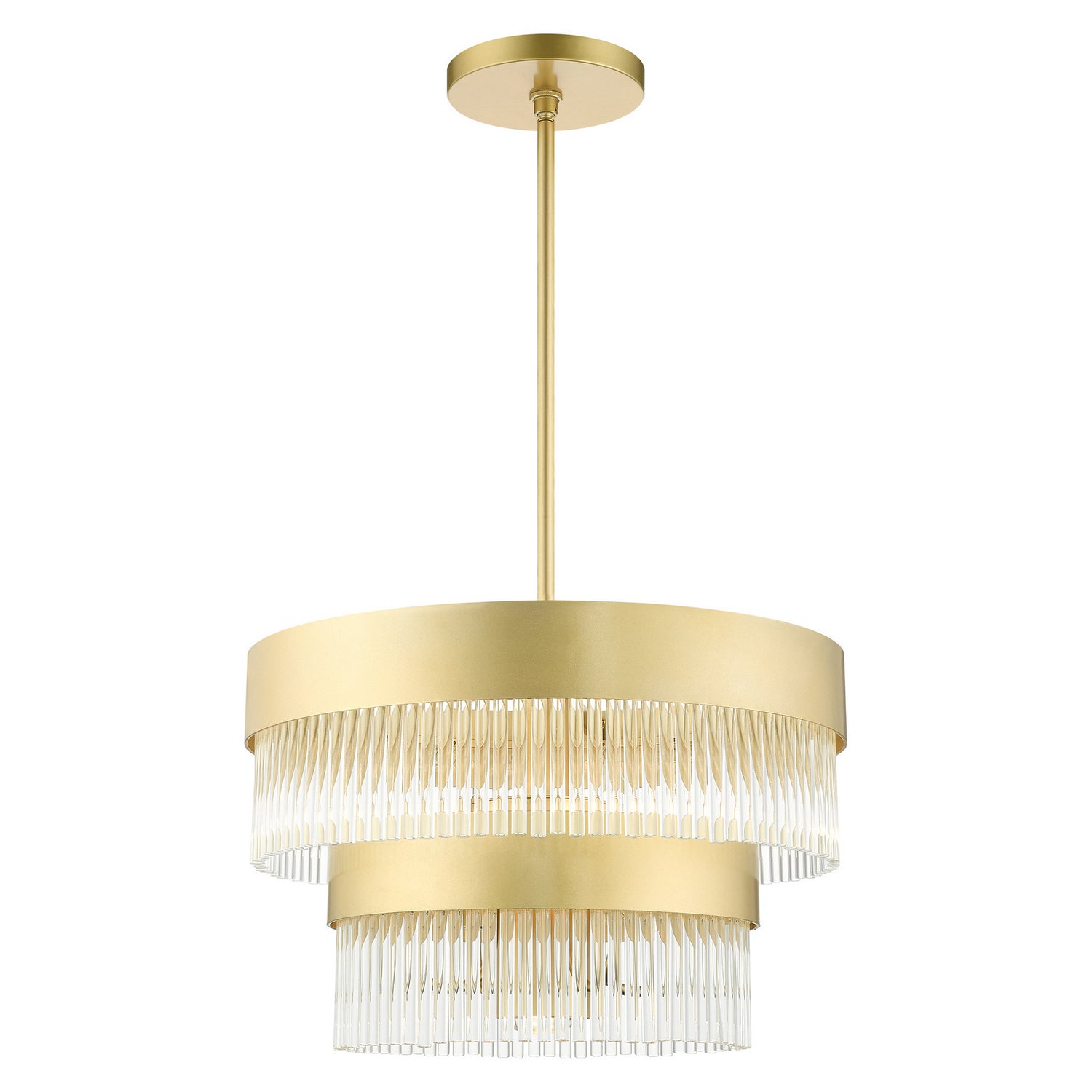 Livex Lighting - 49824-33 - Five Light Chandelier - Norwich - Soft Gold