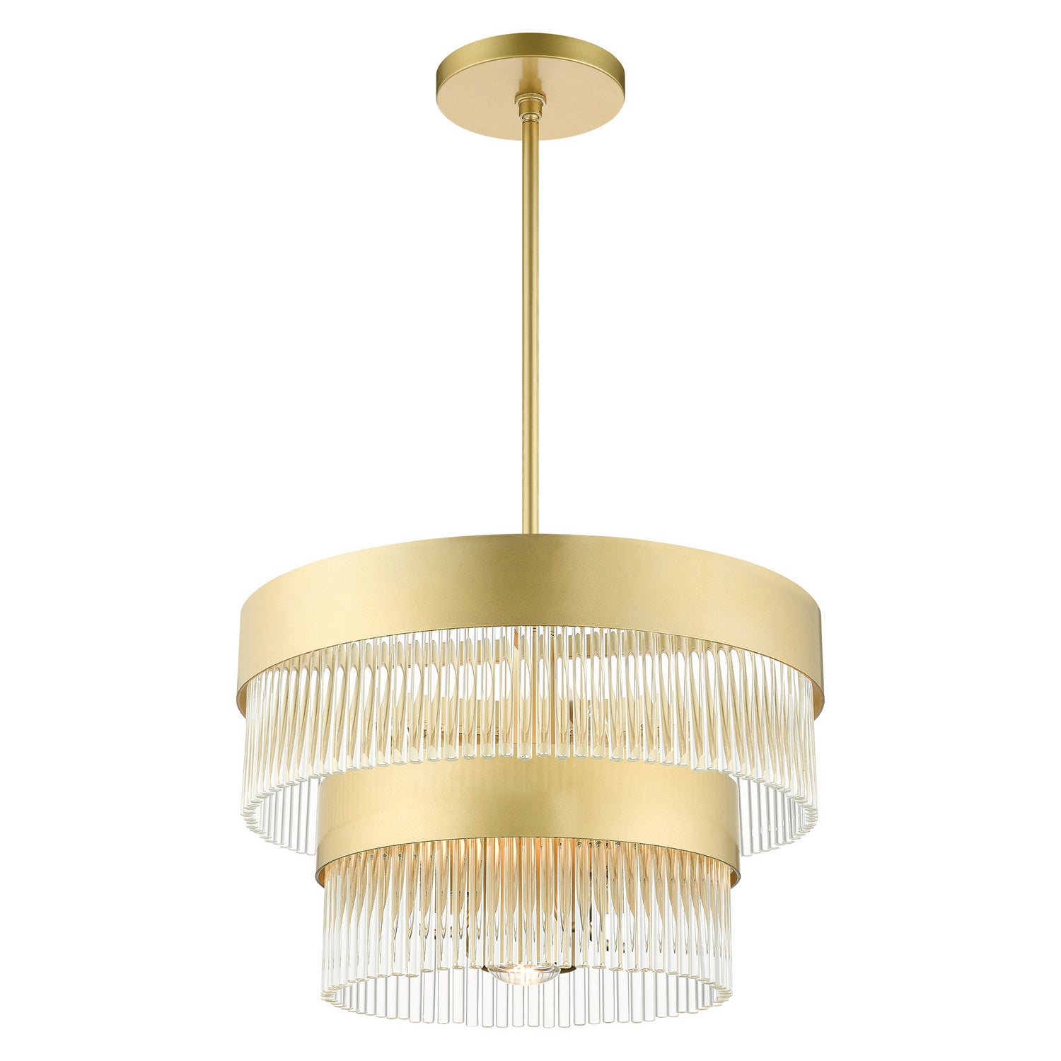 Livex Lighting - 49824-33 - Five Light Chandelier - Norwich - Soft Gold