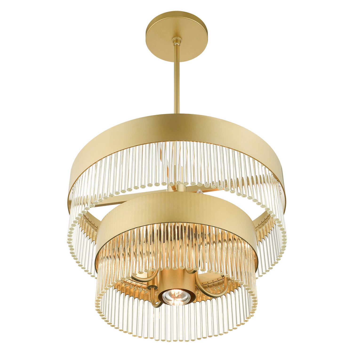 Livex Lighting - 49824-33 - Five Light Chandelier - Norwich - Soft Gold