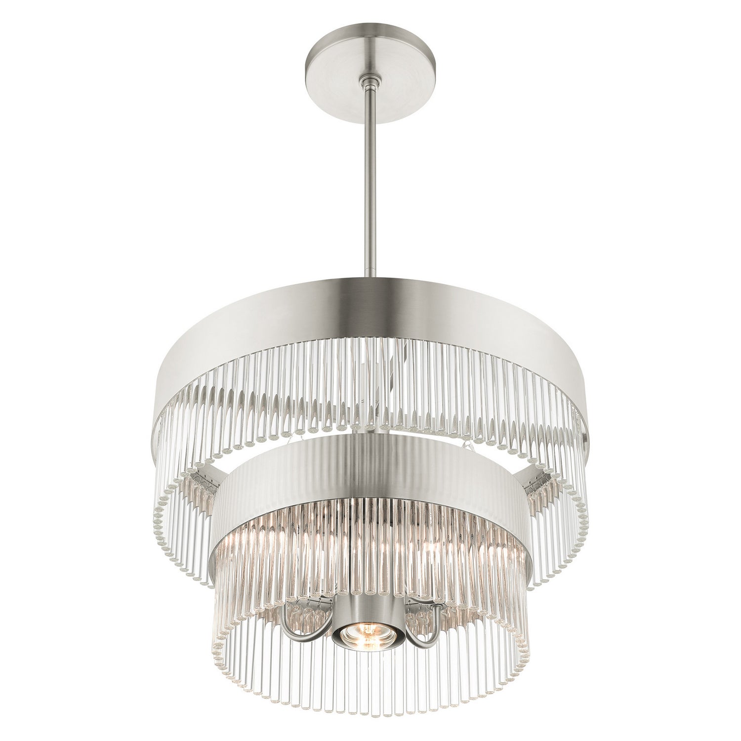 Livex Lighting - 49824-91 - Five Light Chandelier - Norwich - Brushed Nickel