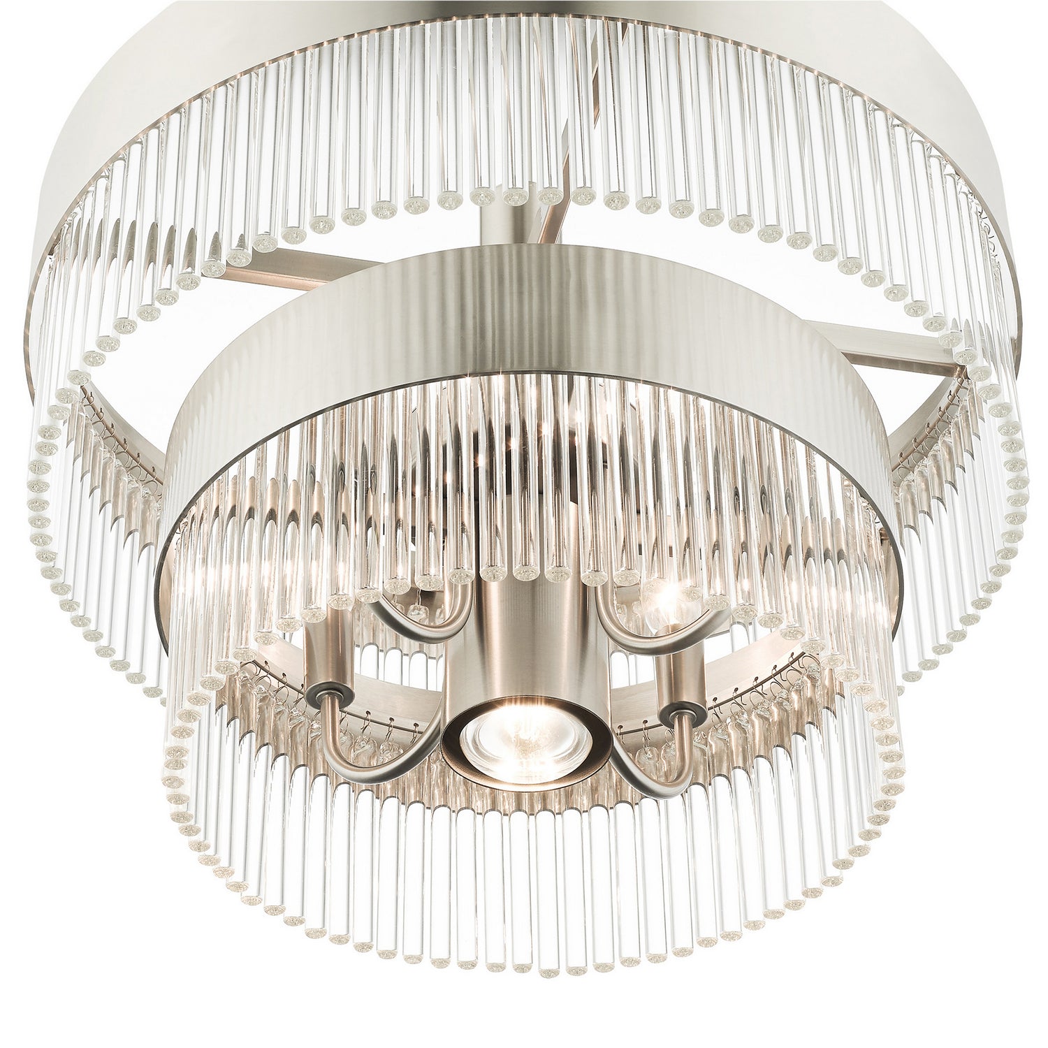 Livex Lighting - 49824-91 - Five Light Chandelier - Norwich - Brushed Nickel