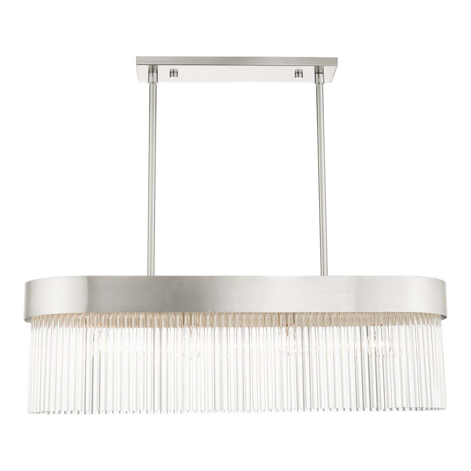 Livex Lighting - 49826-91 - Four Light Chandelier - Norwich - Brushed Nickel