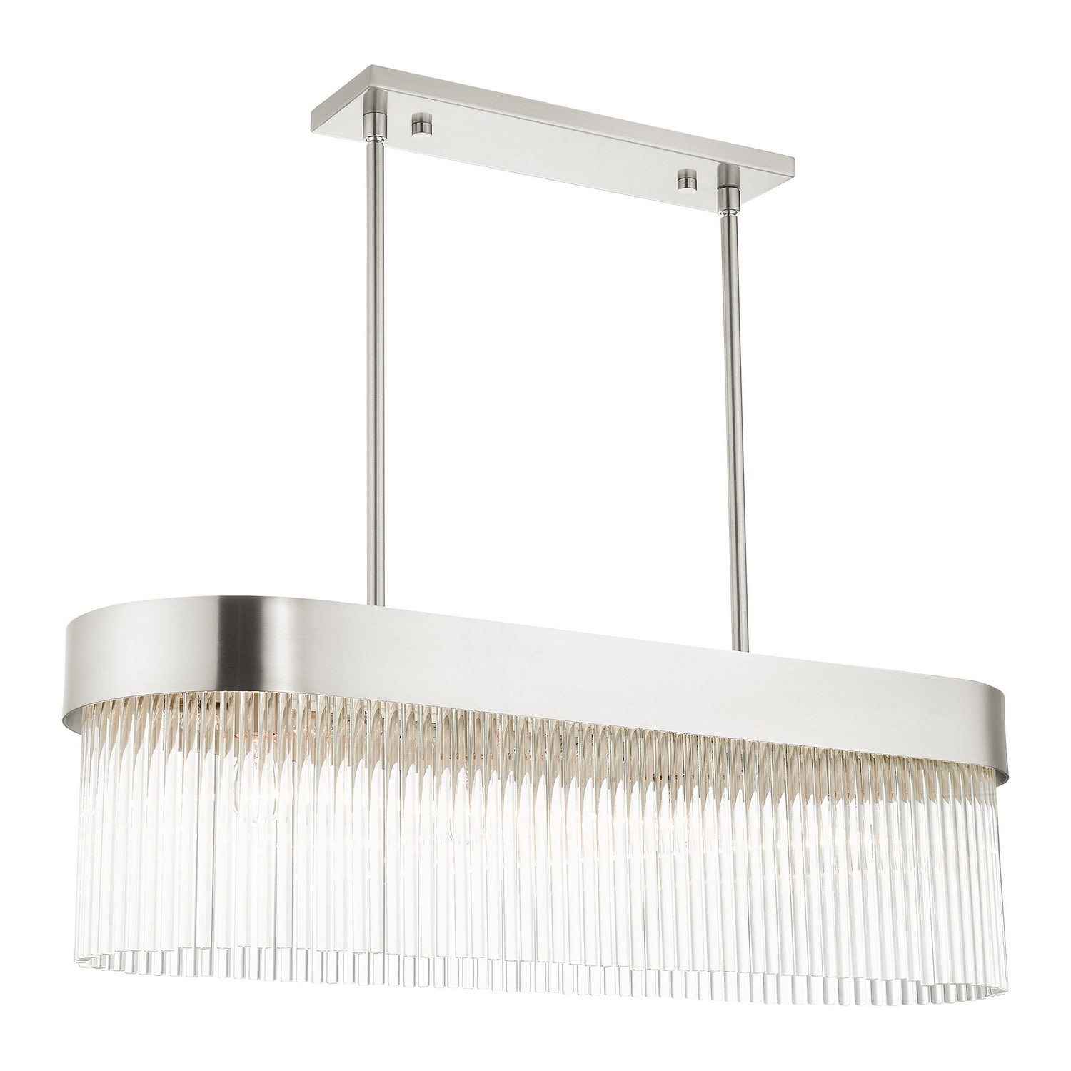 Livex Lighting - 49826-91 - Four Light Chandelier - Norwich - Brushed Nickel