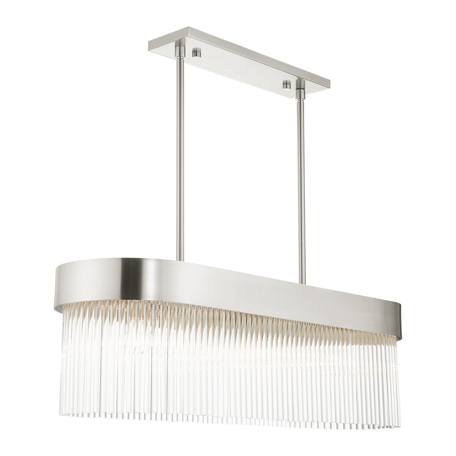 Livex Lighting - 49826-91 - Four Light Chandelier - Norwich - Brushed Nickel