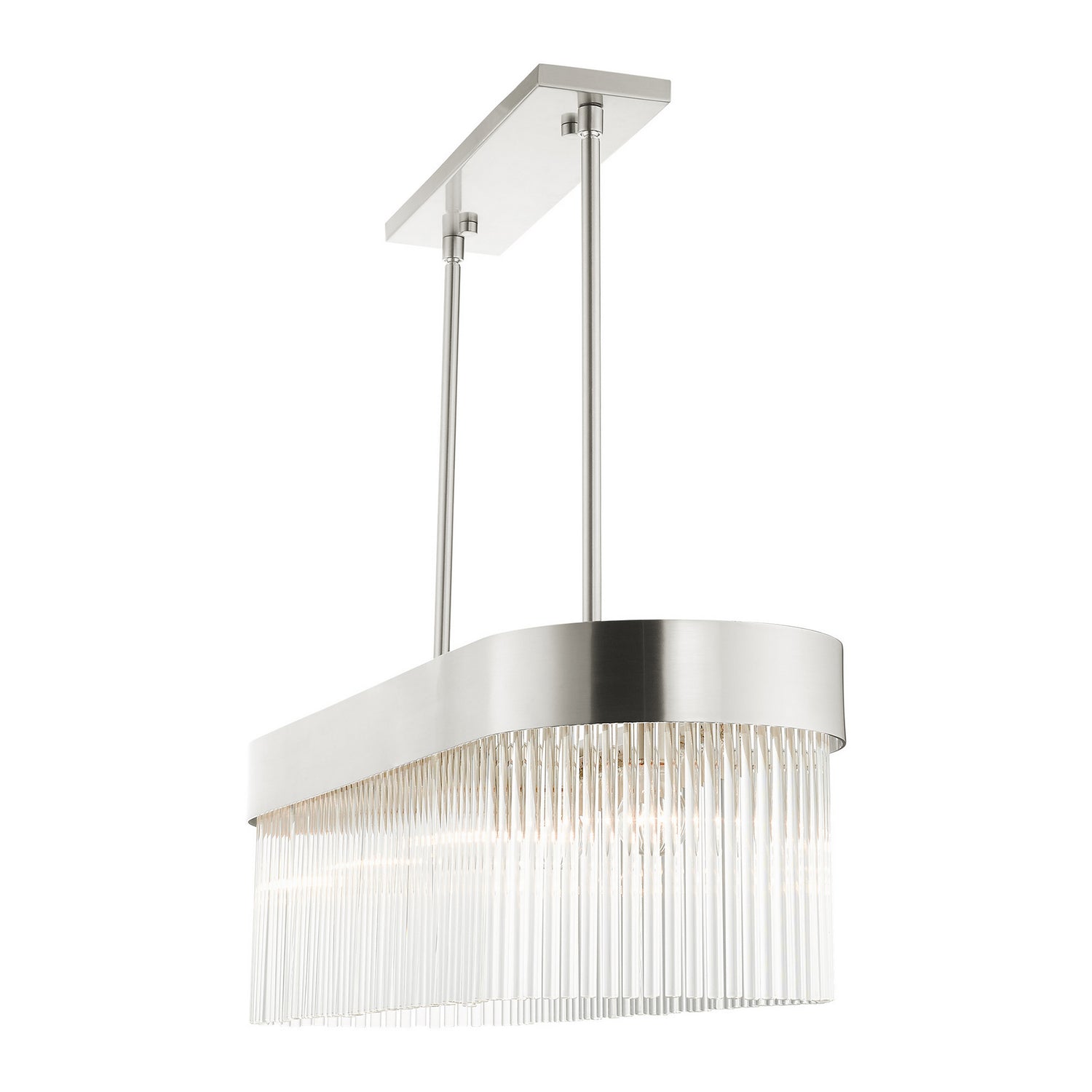 Livex Lighting - 49826-91 - Four Light Chandelier - Norwich - Brushed Nickel