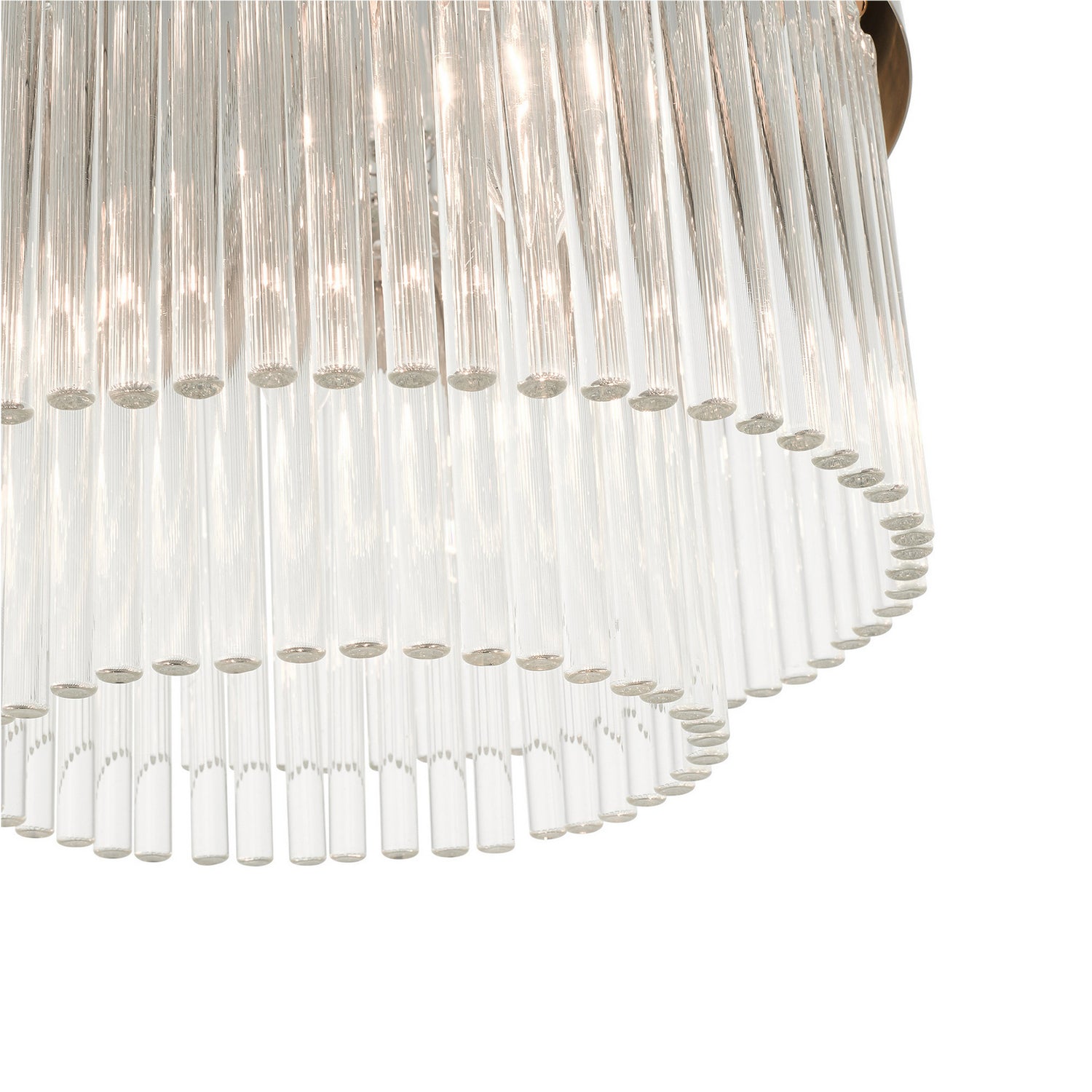 Livex Lighting - 49827-91 - Four Light Flush Mount - Norwich - Brushed Nickel