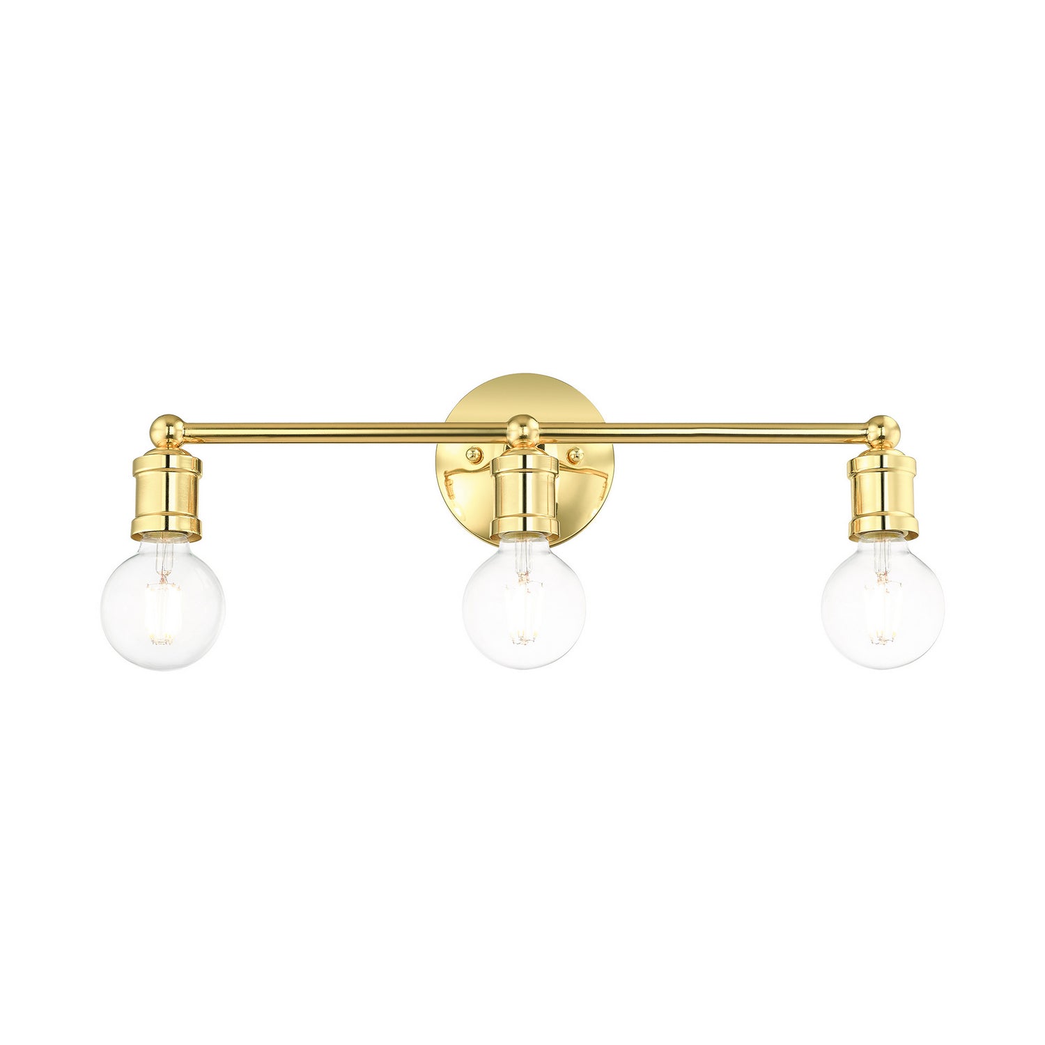 Livex Lighting - 16713-02 - Three Light Bath Vanity - Lansdale - Polished Brass