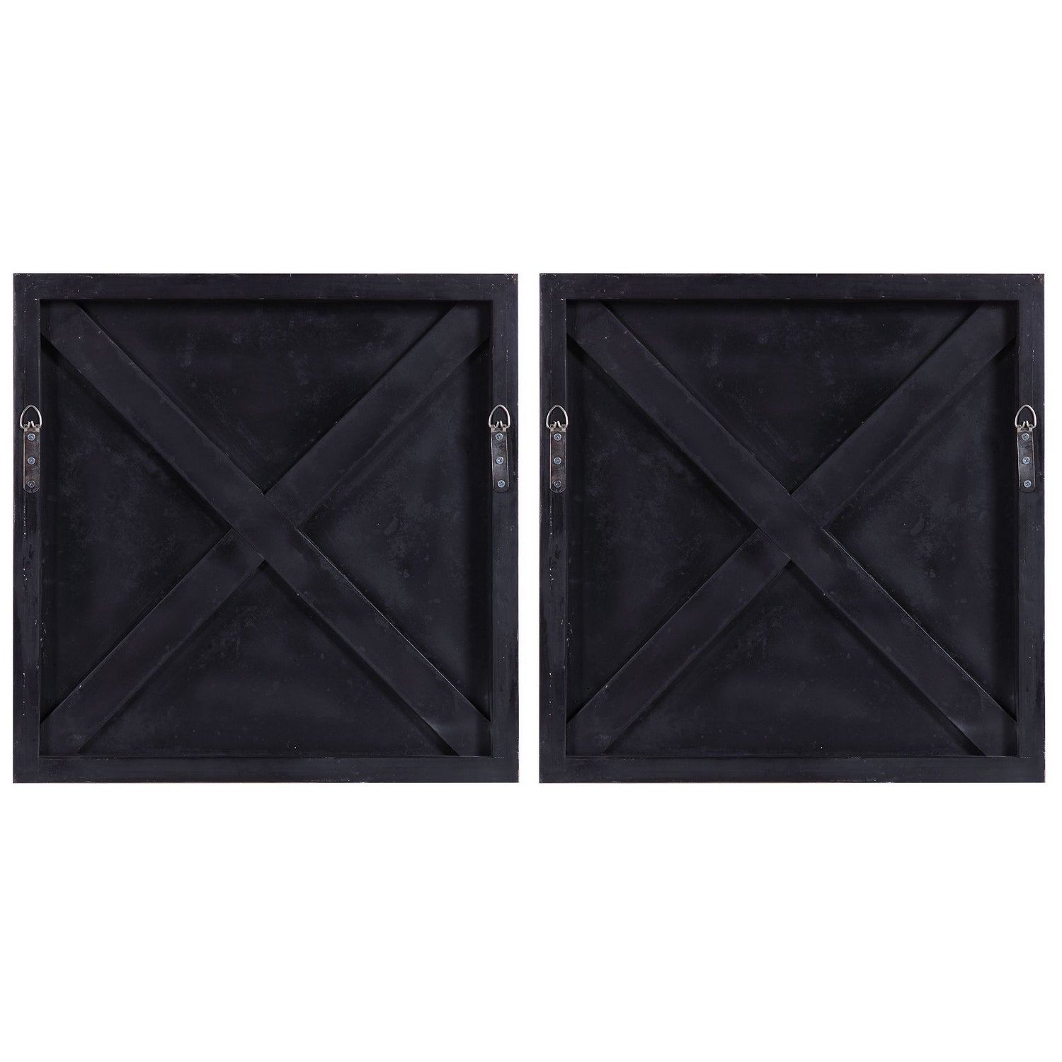 Uttermost - 04240 - Wall Decor - Pickford - Aged Gray Wash And Silver Highlights