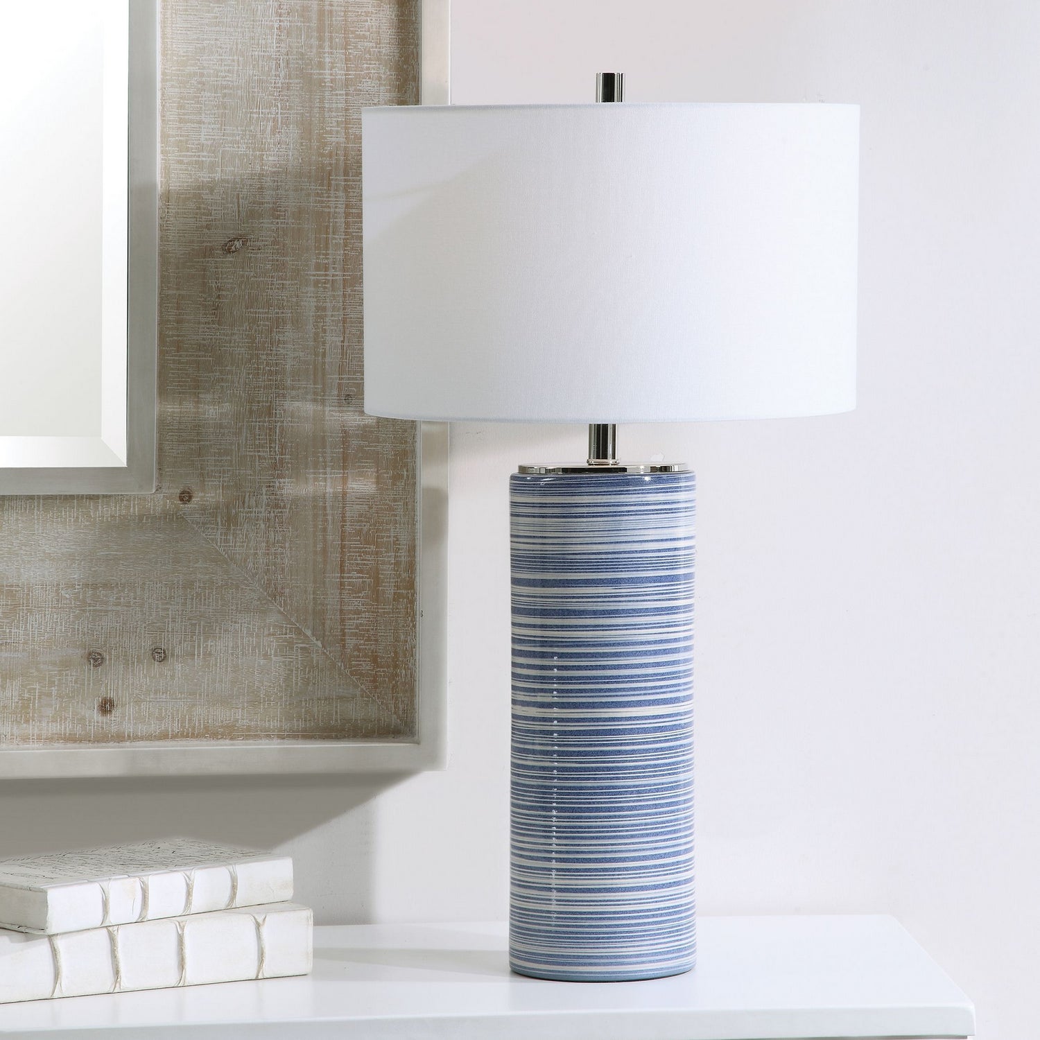 Uttermost - 28284 - One Light Table Lamp - Montauk - Polished Nickel