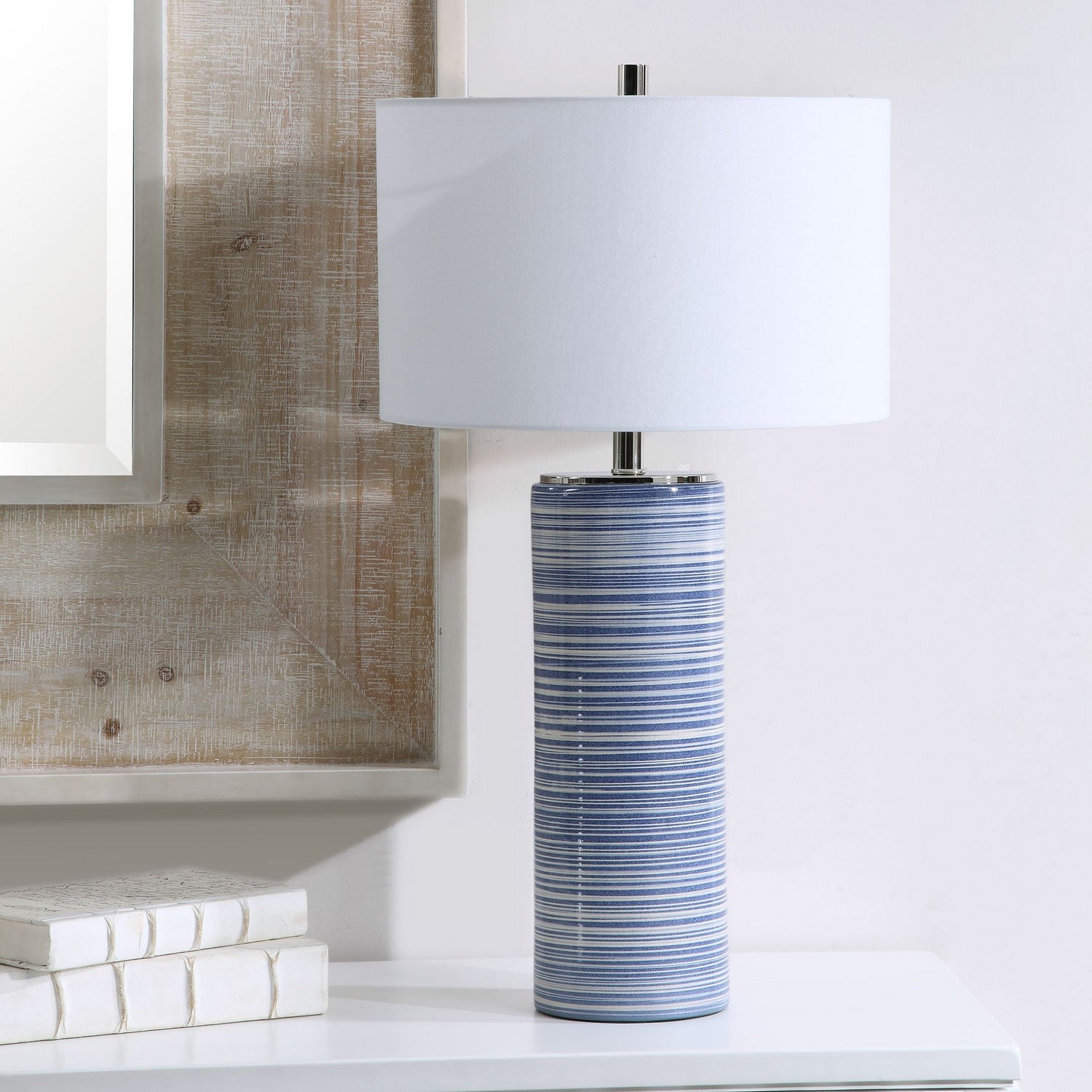 Uttermost - 28284 - One Light Table Lamp - Montauk - Polished Nickel