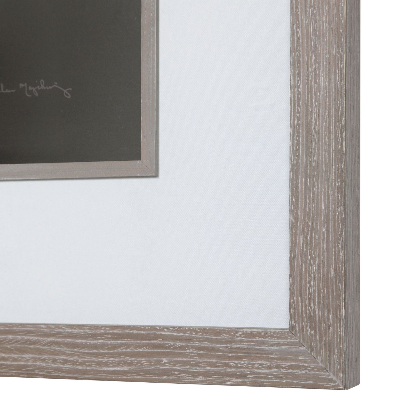 Uttermost - 33711 - Framed Print - Dandelion Seedhead - Driftwood Look