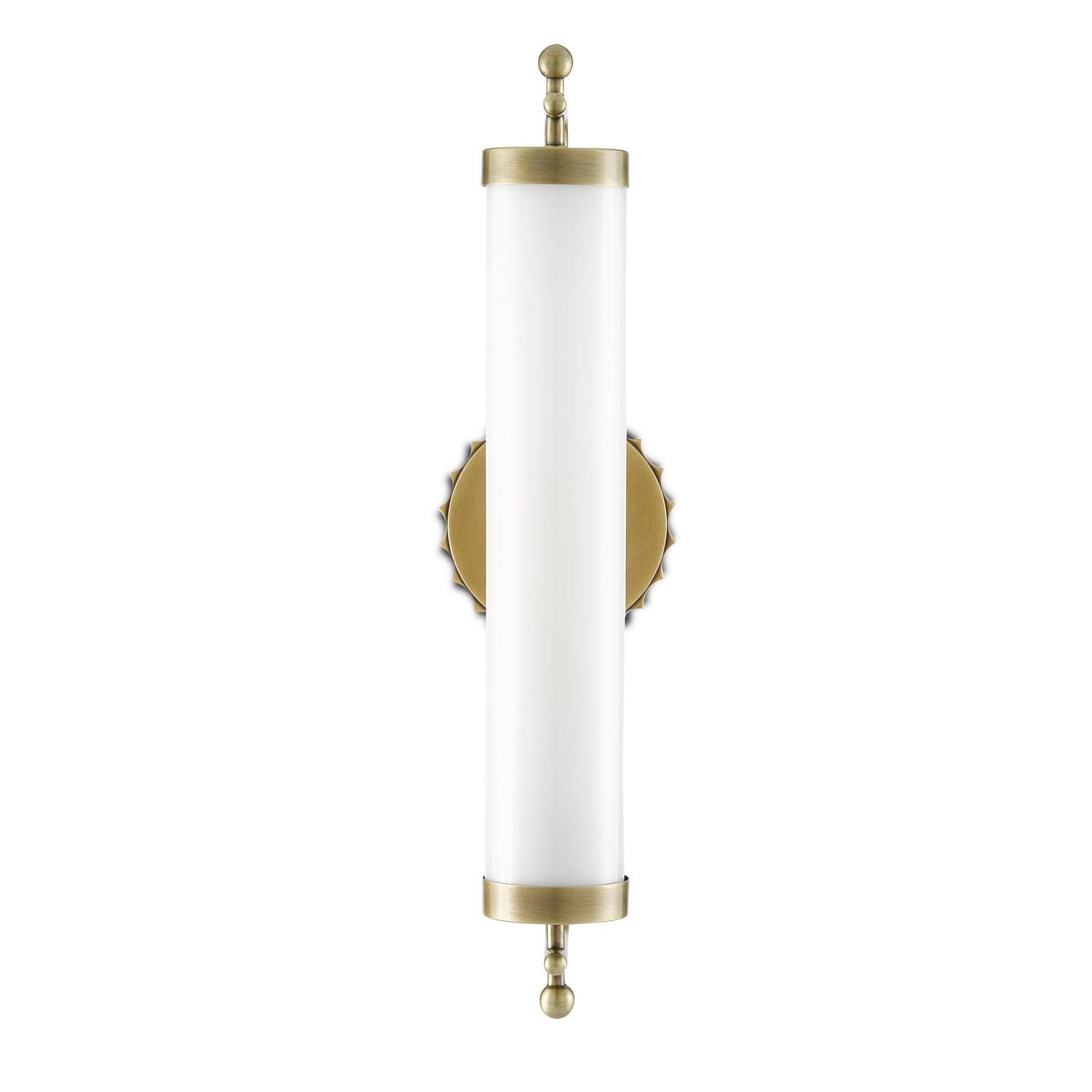 Currey and Company - 5000-0141 - One Light Wall Sconce - Latimer Collection - Antique Brass