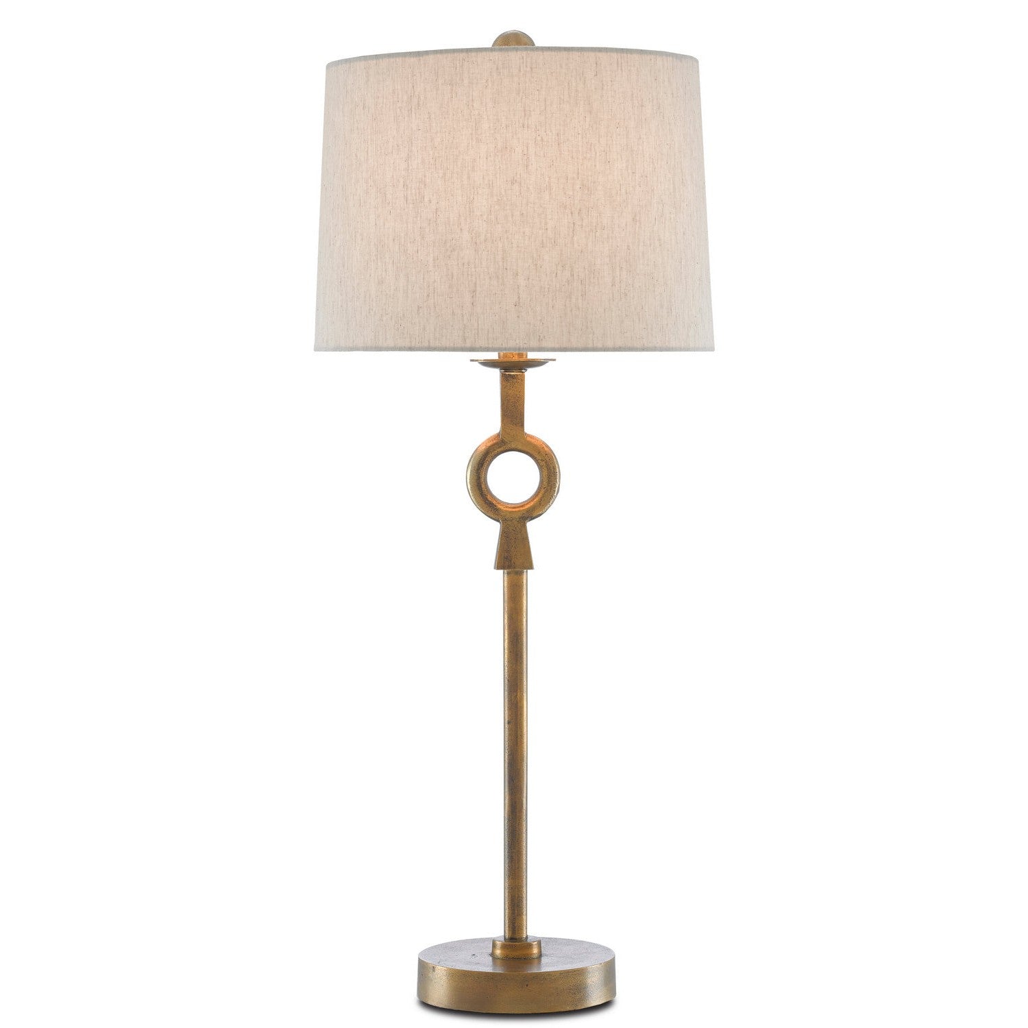 Currey and Company - 6000-0530 - One Light Table Lamp - Germaine Collection - Antique Brass