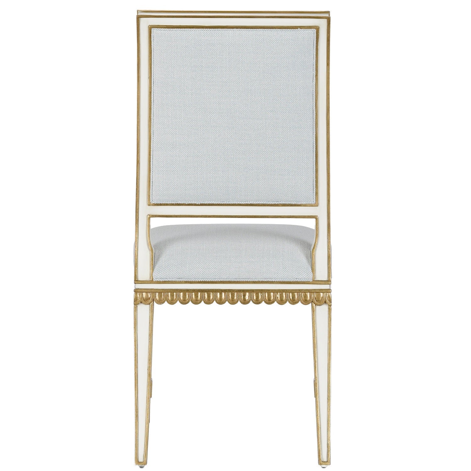 Currey and Company - 7000-0152 - Chair - Ivory/Antique Gold