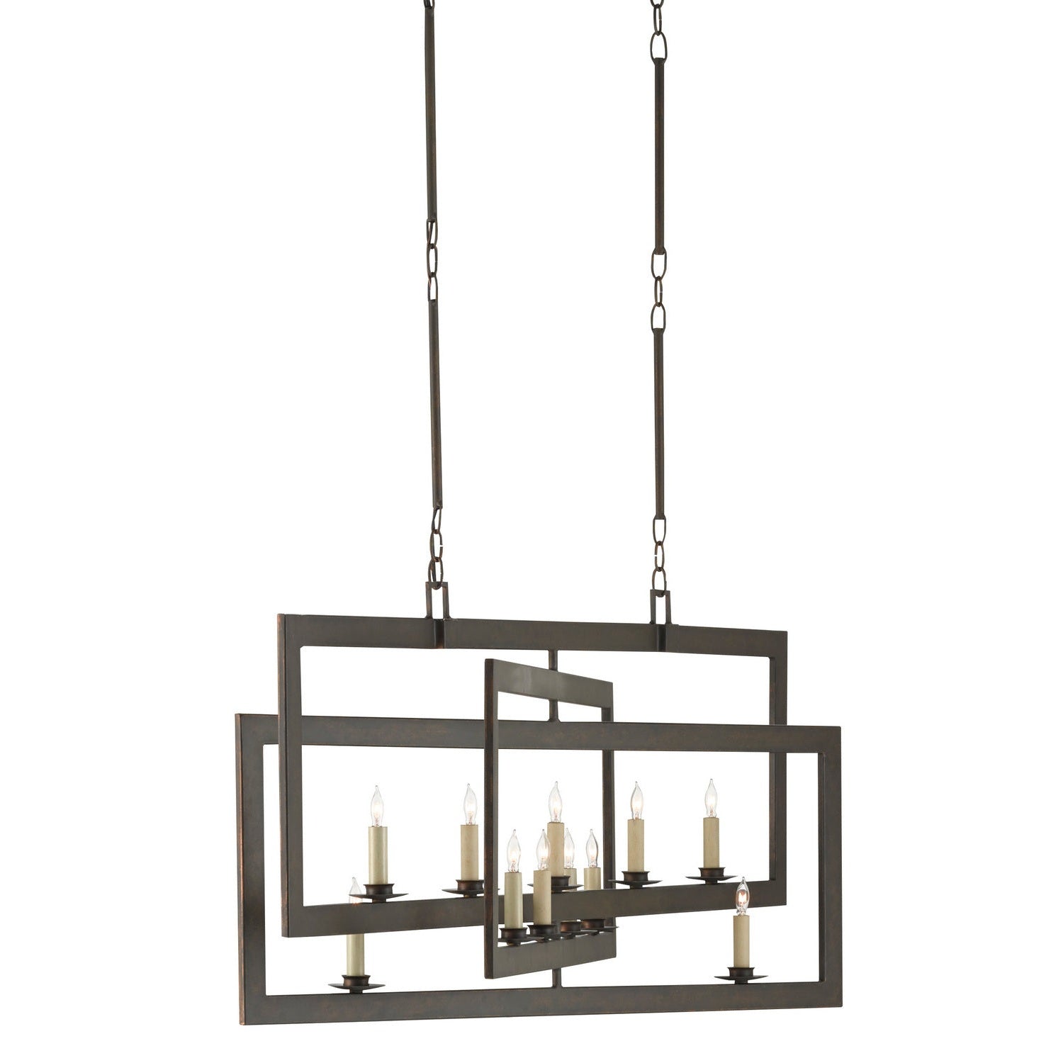 Currey and Company - 9000-0525 - 11 Light Chandelier - Middleton Collection - Bronze Gold