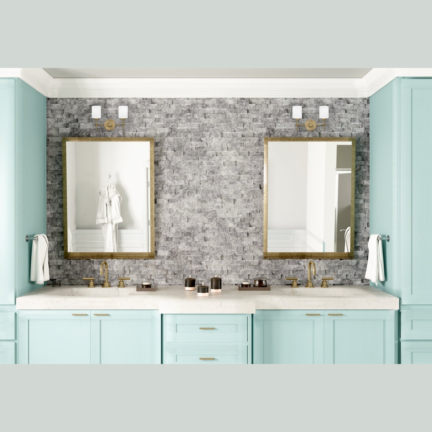 Quoizel - ARI8615WS - Two Light Bath - Aria - Weathered Brass