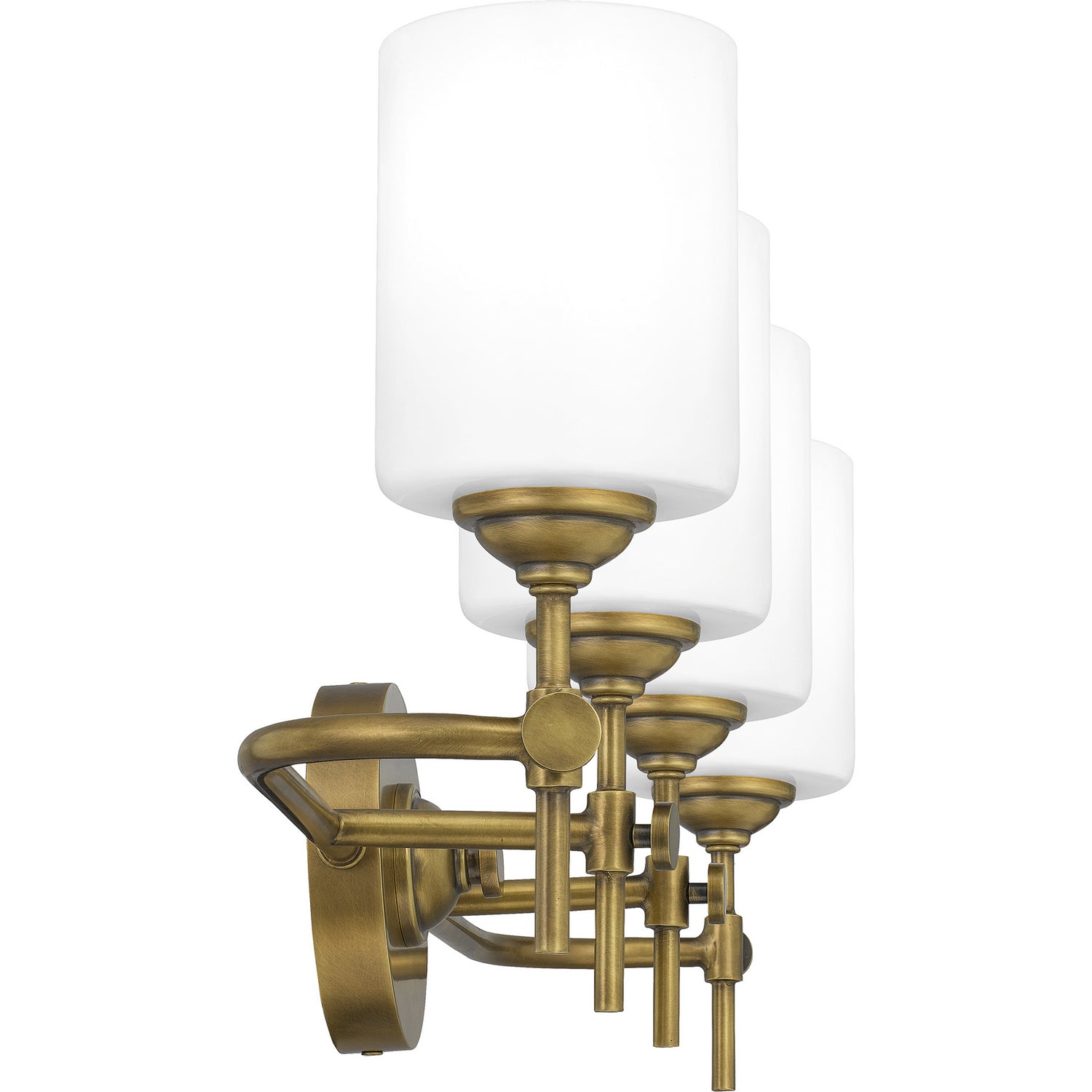 Quoizel - ARI8631WS - Four Light Bath - Aria - Weathered Brass