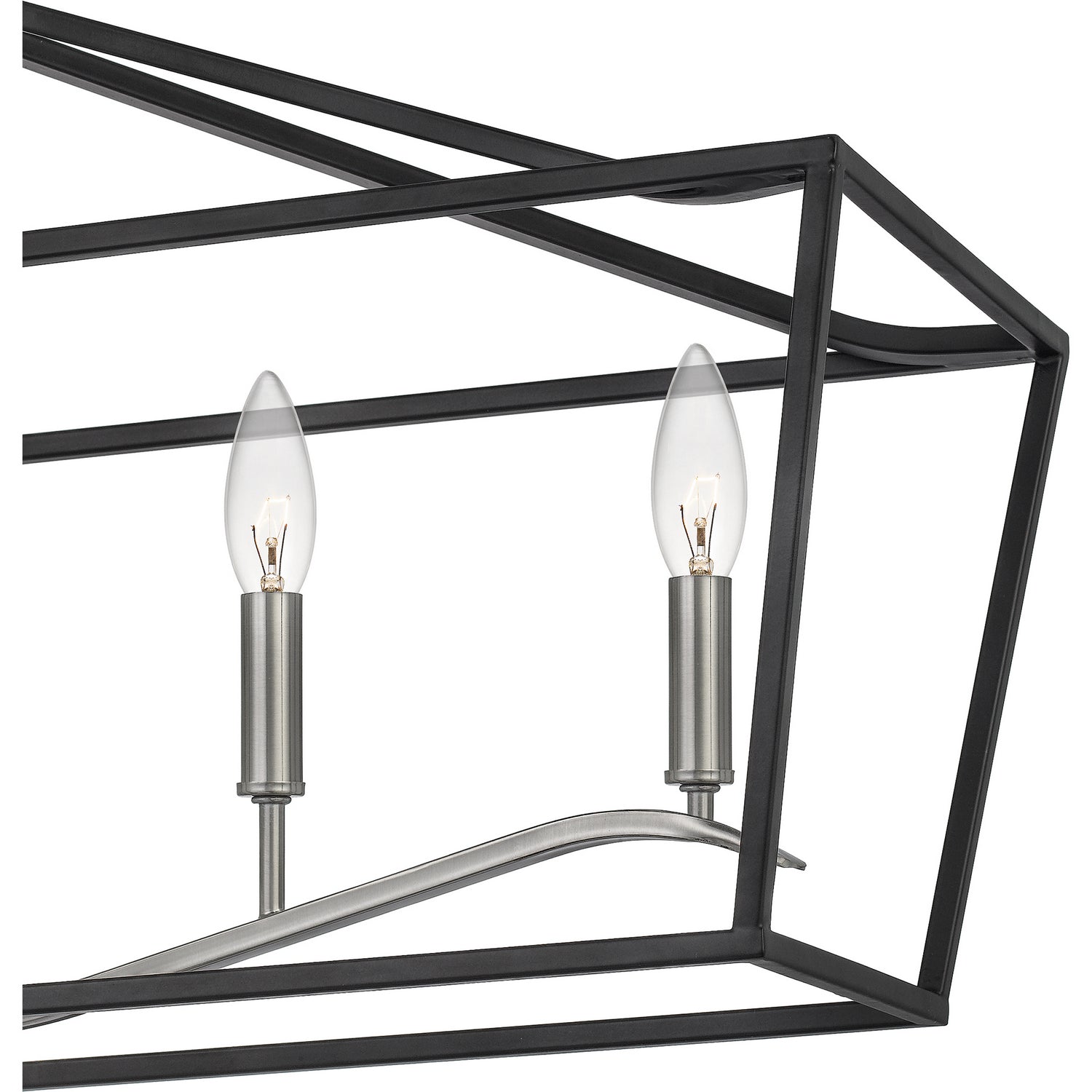 Quoizel - CTA642MBK - Six Light Island Chandelier - Catalina - Matte Black