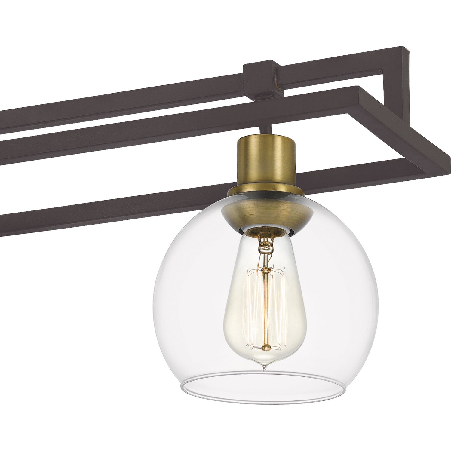 Quoizel - DBS440OZ - Four Light Island Chandelier - Dobbs - Old Bronze
