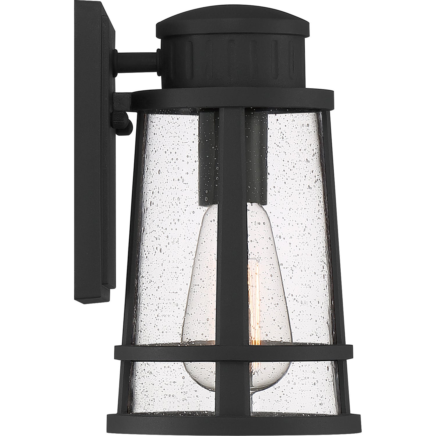 Quoizel - DNM8406EK - One Light Outdoor Lantern - Dunham - Earth Black