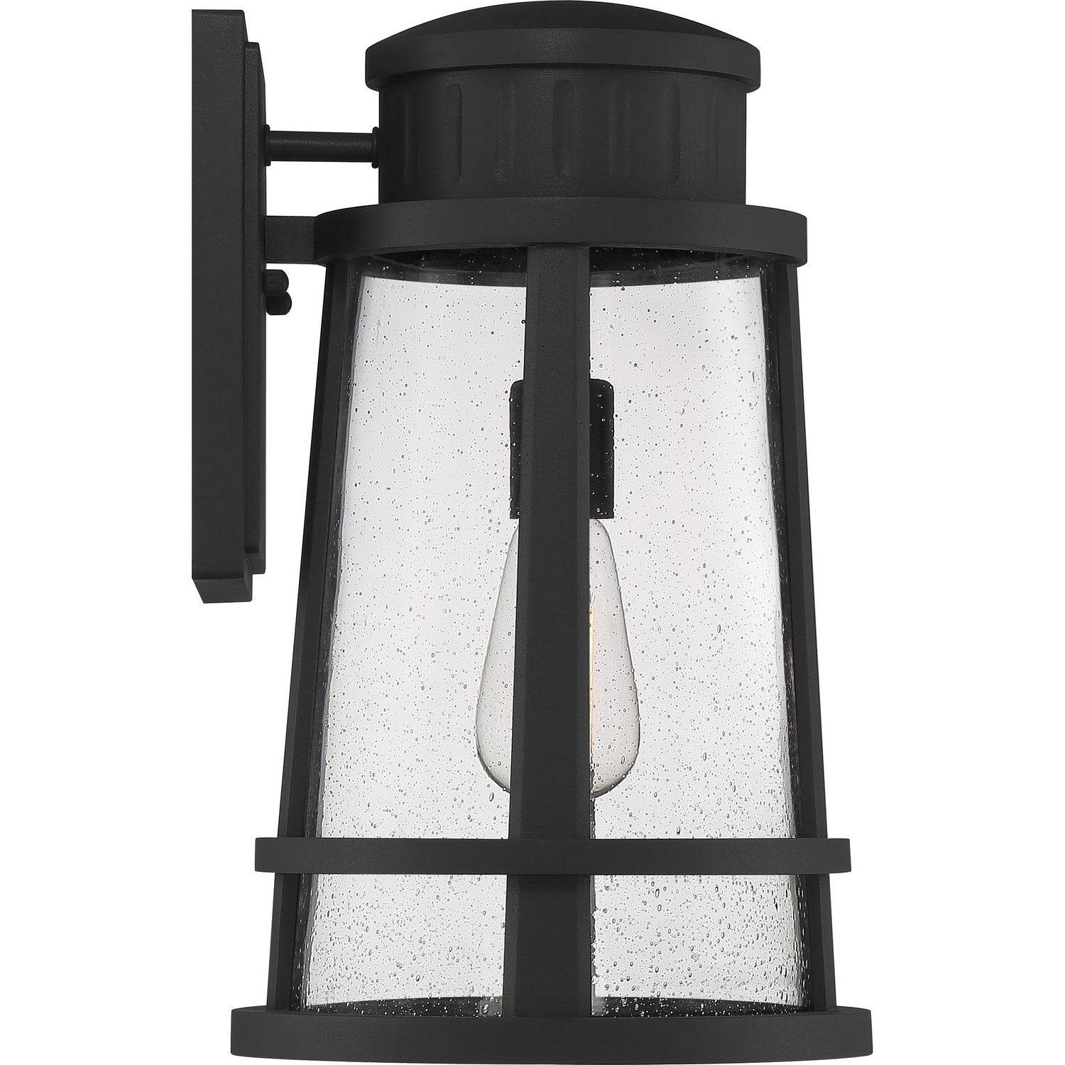 Quoizel - DNM8410EK - One Light Outdoor Lantern - Dunham - Earth Black