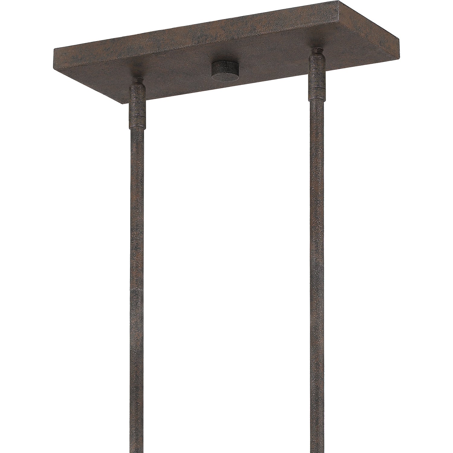 Quoizel - FNN542RK - Five Light Island Chandelier - Finn - Rustic Black