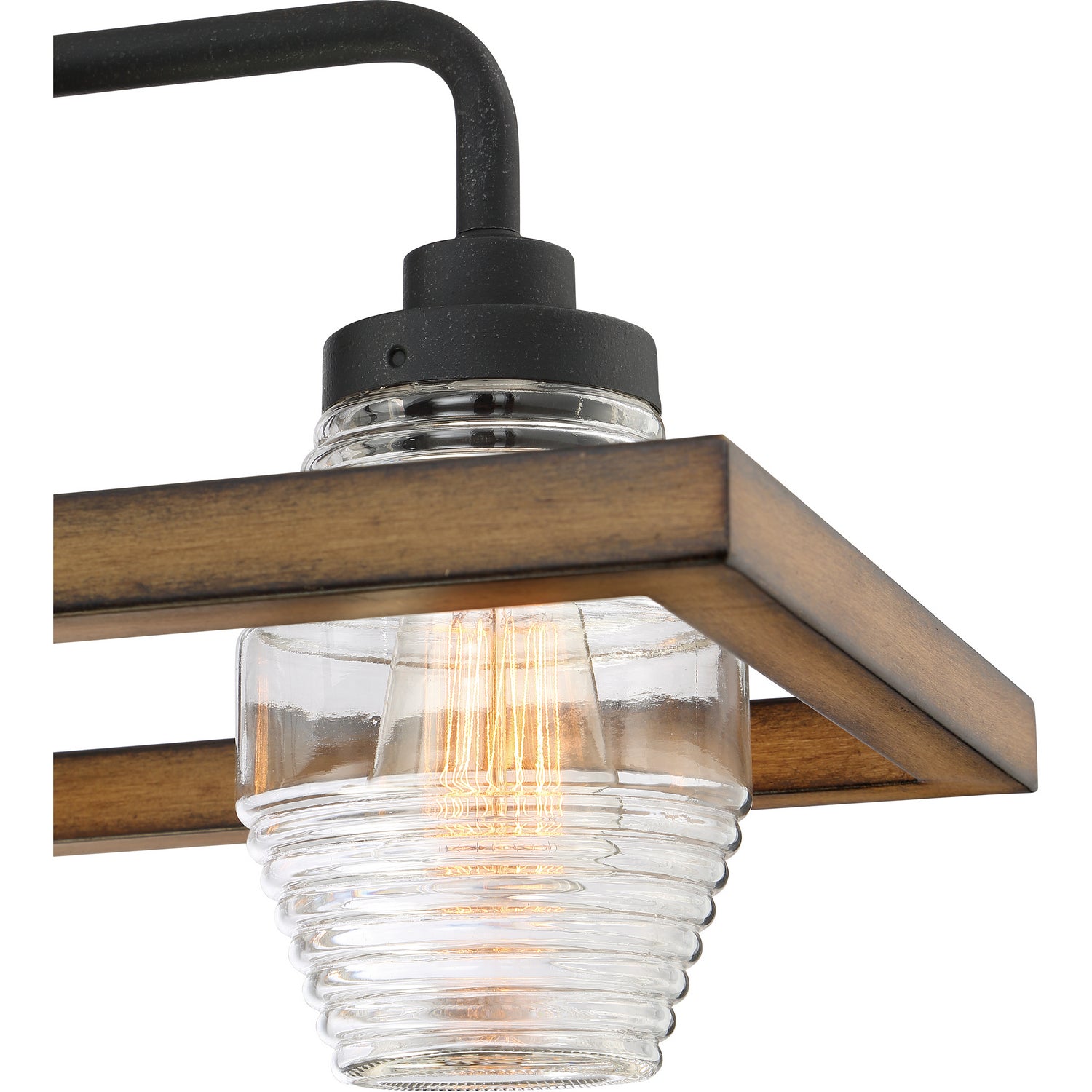 Quoizel - GUI540GK - Five Light Island Chandelier - Guilford - Grey Ash