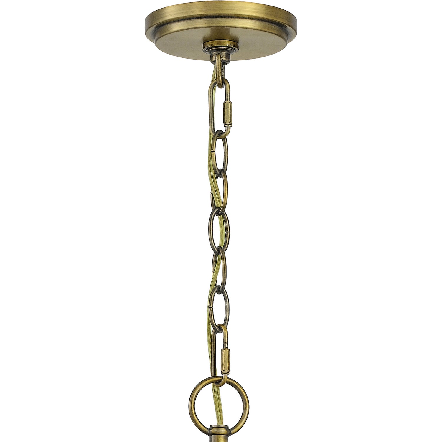 Quoizel - JOU5025AB - Five Light Chandelier - Joules - Aged Brass