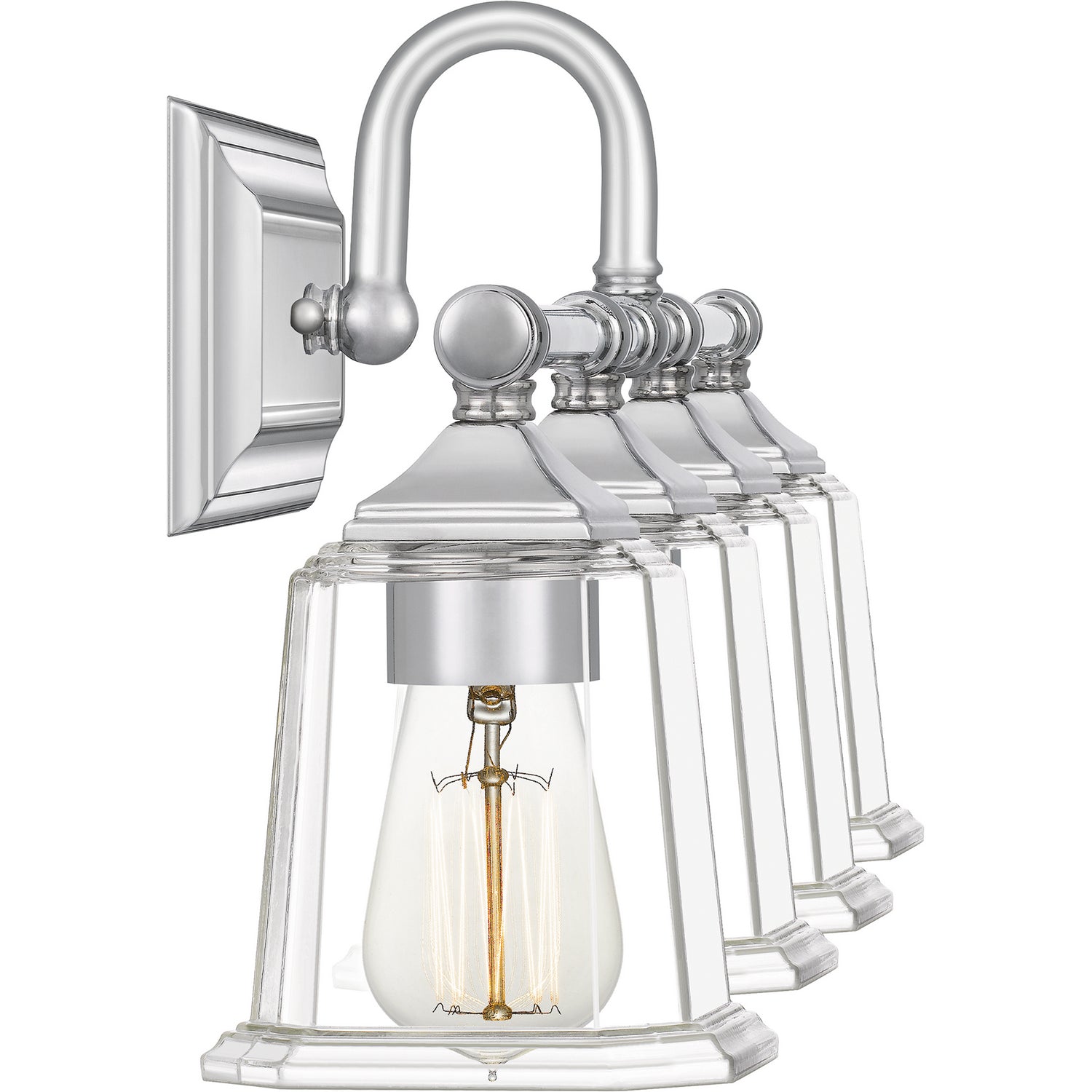 Quoizel - NLC8604C - Four Light Bath - Nicholas - Polished Chrome