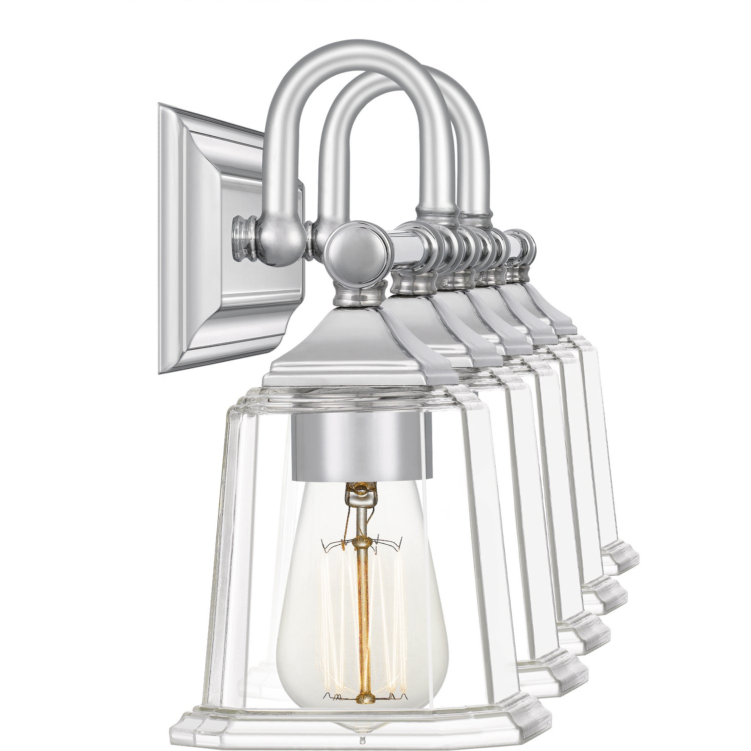 Quoizel - NLC8605C - Five Light Bath Fixture - Nicholas - Polished Chrome