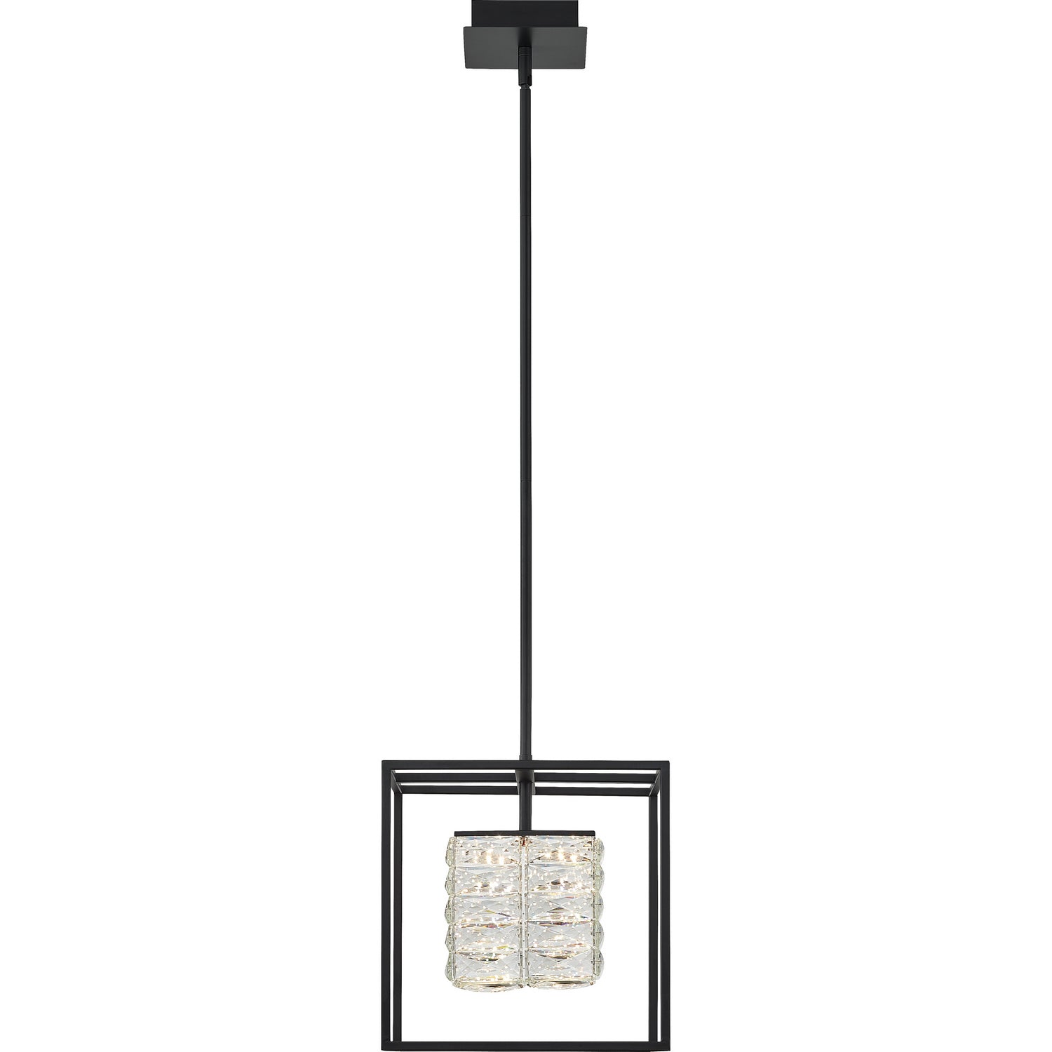 Quoizel - PCDZ2812MBK - LED Pendant - Dazzle - Matte Black