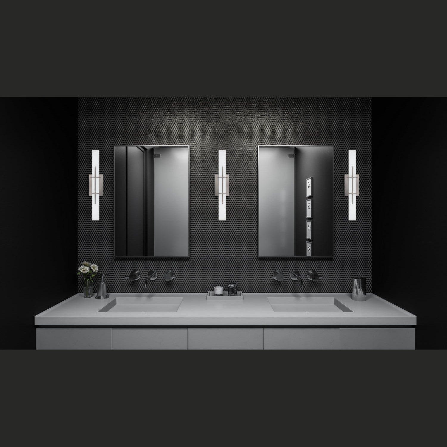 Quoizel - PCGI8523C - LED Bath Fixture - Gemini - Polished Chrome