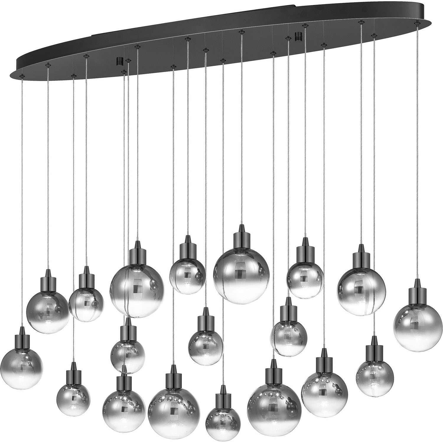 Quoizel - PCSH1941BCH - LED Island Chandelier - Shadow - Black Chrome