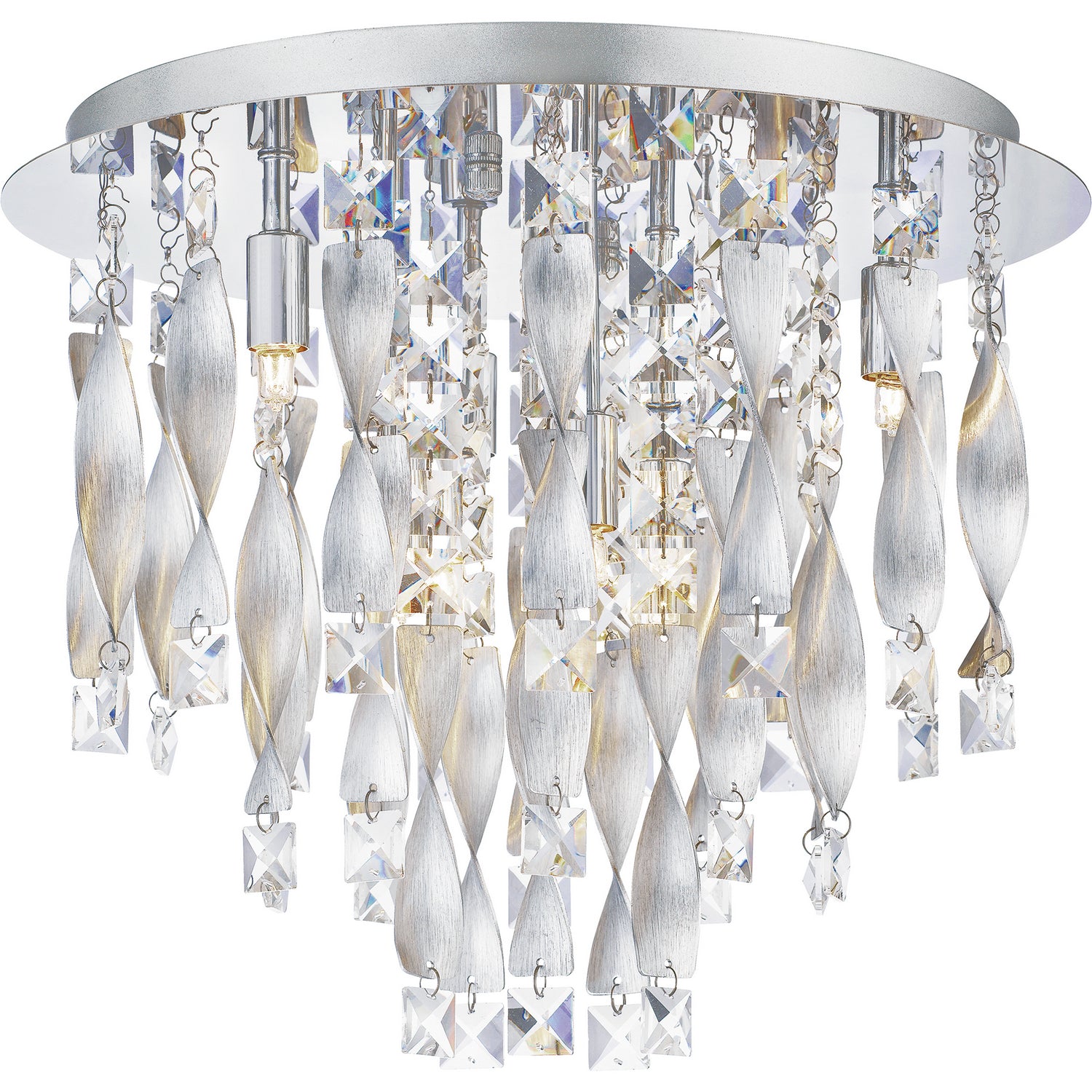 Quoizel - PCTK1616C - Six Light Flush Mount - Twinkle - Polished Chrome