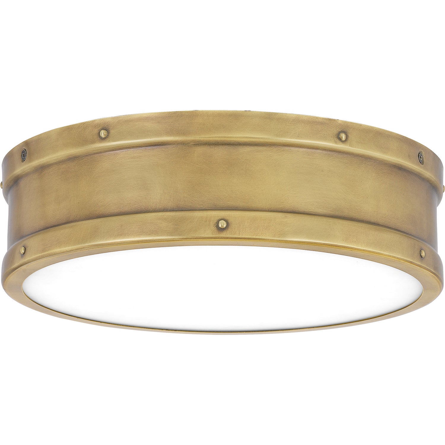 Quoizel - QF5224WS - LED Flush Mount - Ahoy - Weathered Brass