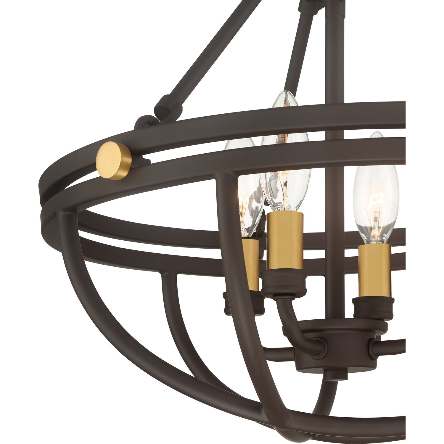 Quoizel - SRG1716WT - Four Light Semi-Flush Mount - Sergeant - Western Bronze