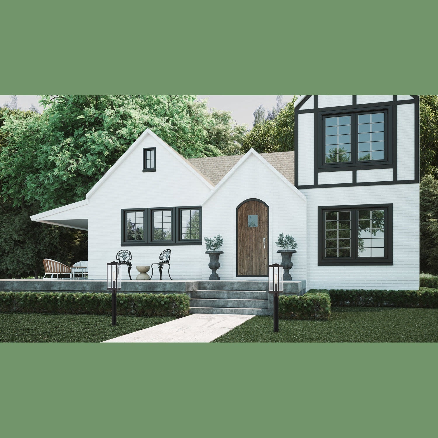 Quoizel - WVR9007WT - One Light Outdoor Lantern - Westover - Western Bronze