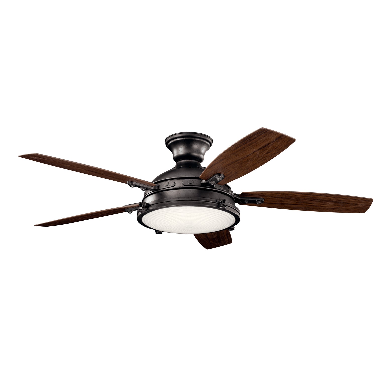 Kichler - 310018AVI - 52"Ceiling Fan - Hatteras Bay - Anvil Iron