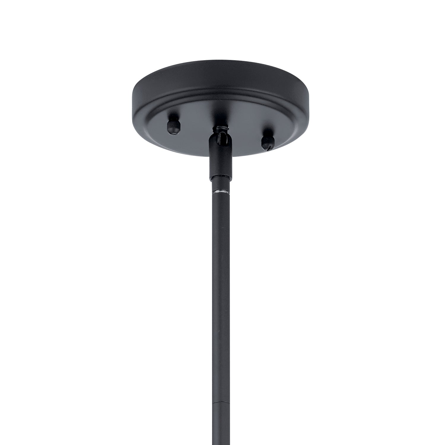 Kichler - 42047BK - One Light Pendant - Everly - Black