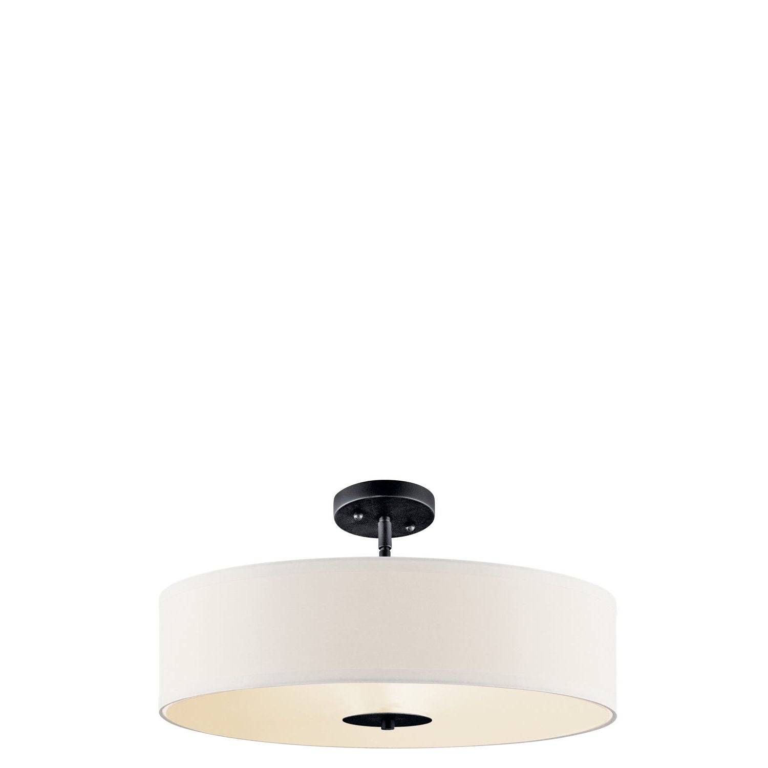 Kichler - 42121BK - Three Light Pendant/Semi Flush - Black