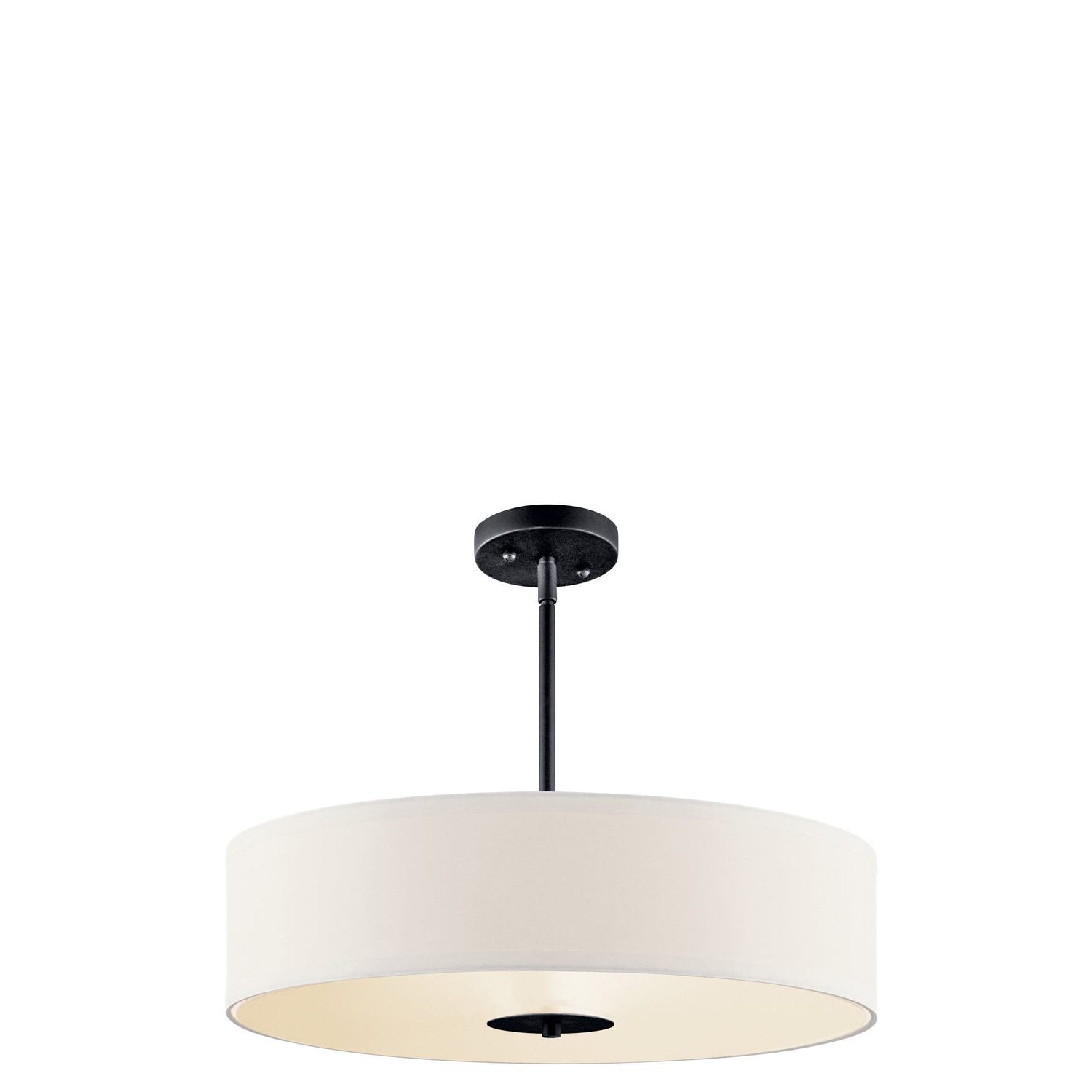 Kichler - 42121BK - Three Light Pendant/Semi Flush - Black