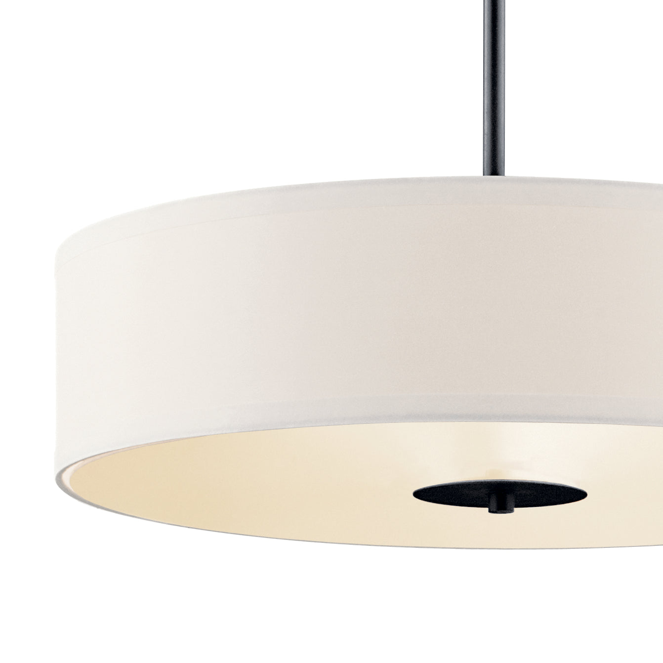 Kichler - 42121BK - Three Light Pendant/Semi Flush - Black