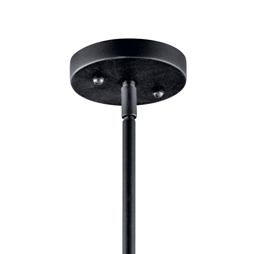 Kichler - 42121BK - Three Light Pendant/Semi Flush - Black