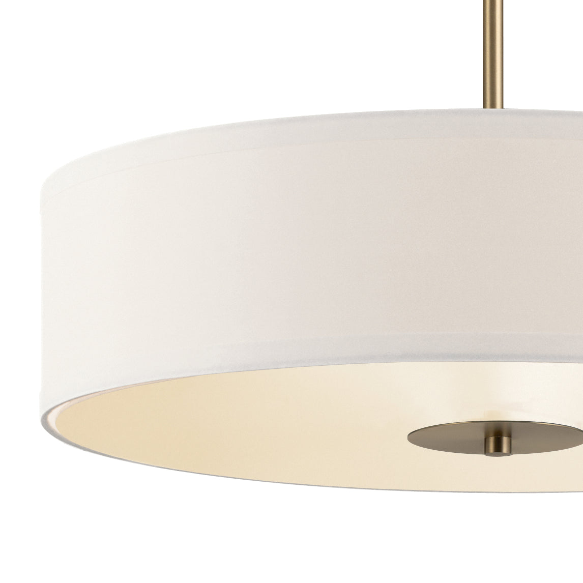 Kichler - 42121CLZ - Three Light Pendant/Semi Flush - Classic Bronze